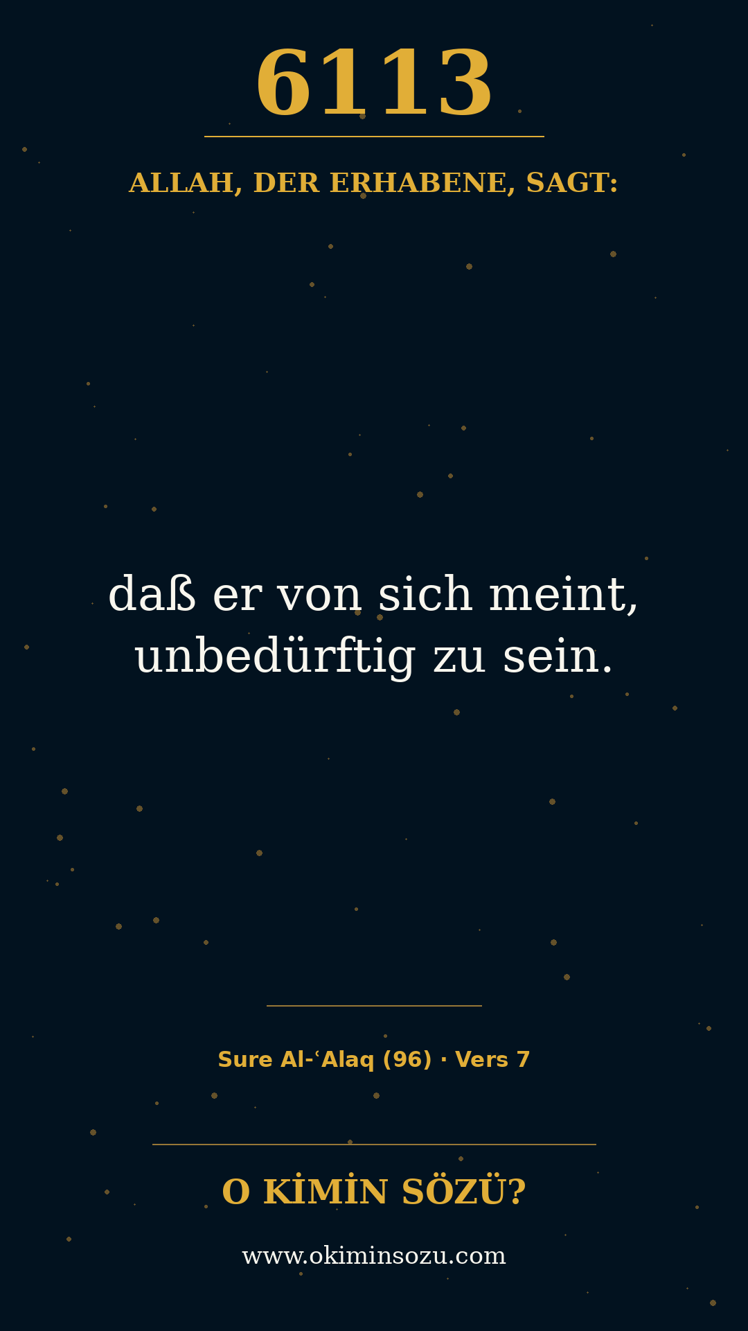 quran 6113 s096 a007
