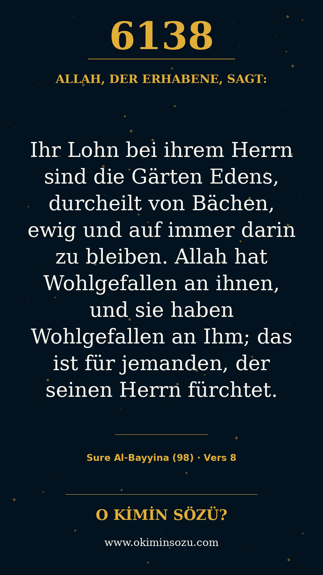 quran 6138 s098 a008