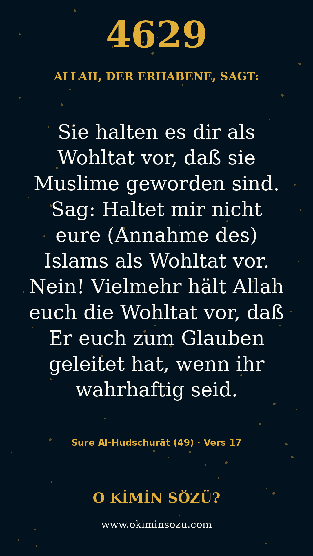 quran 4629 s049 a017