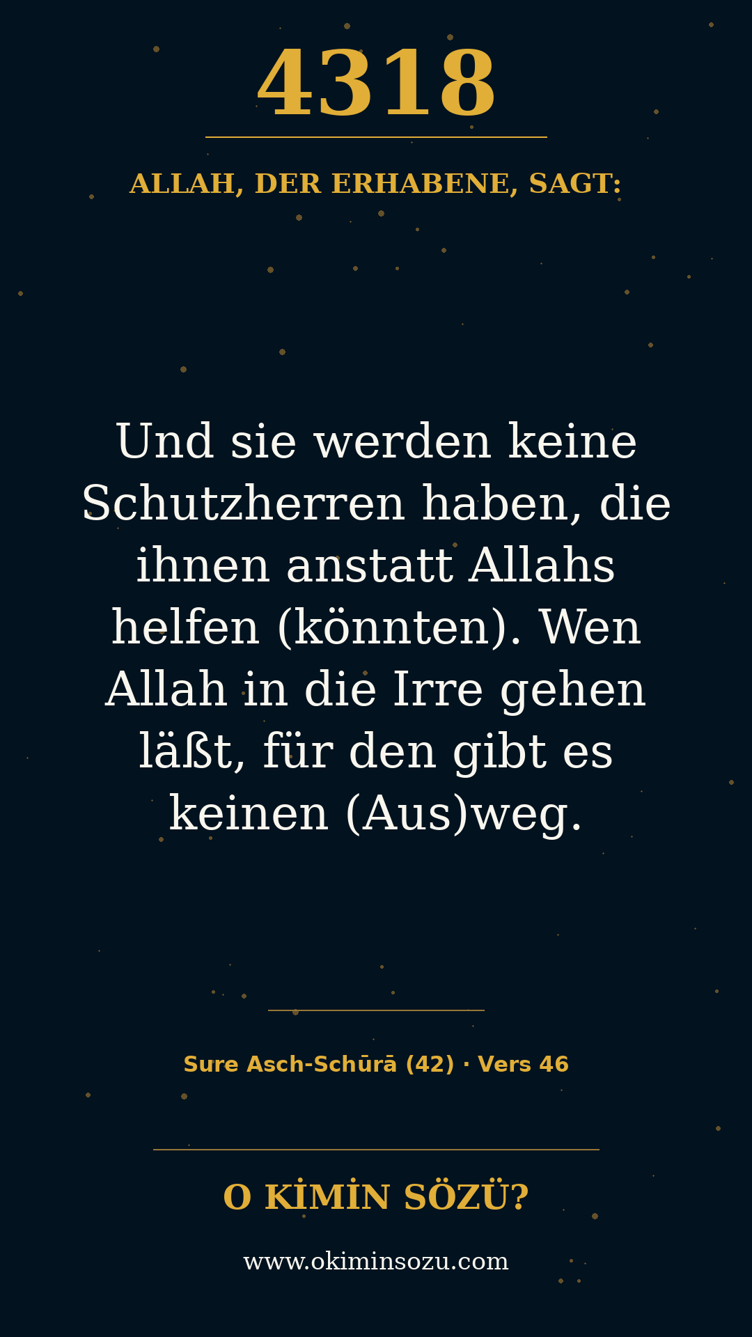 quran 4318 s042 a046