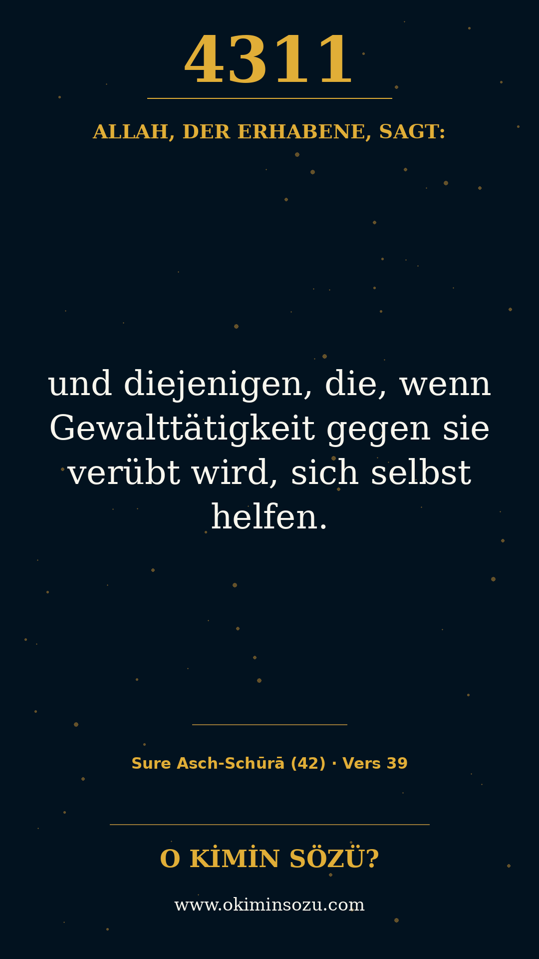 quran 4311 s042 a039