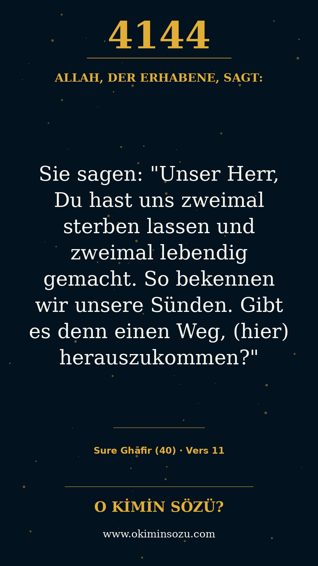 quran 4144 s040 a011
