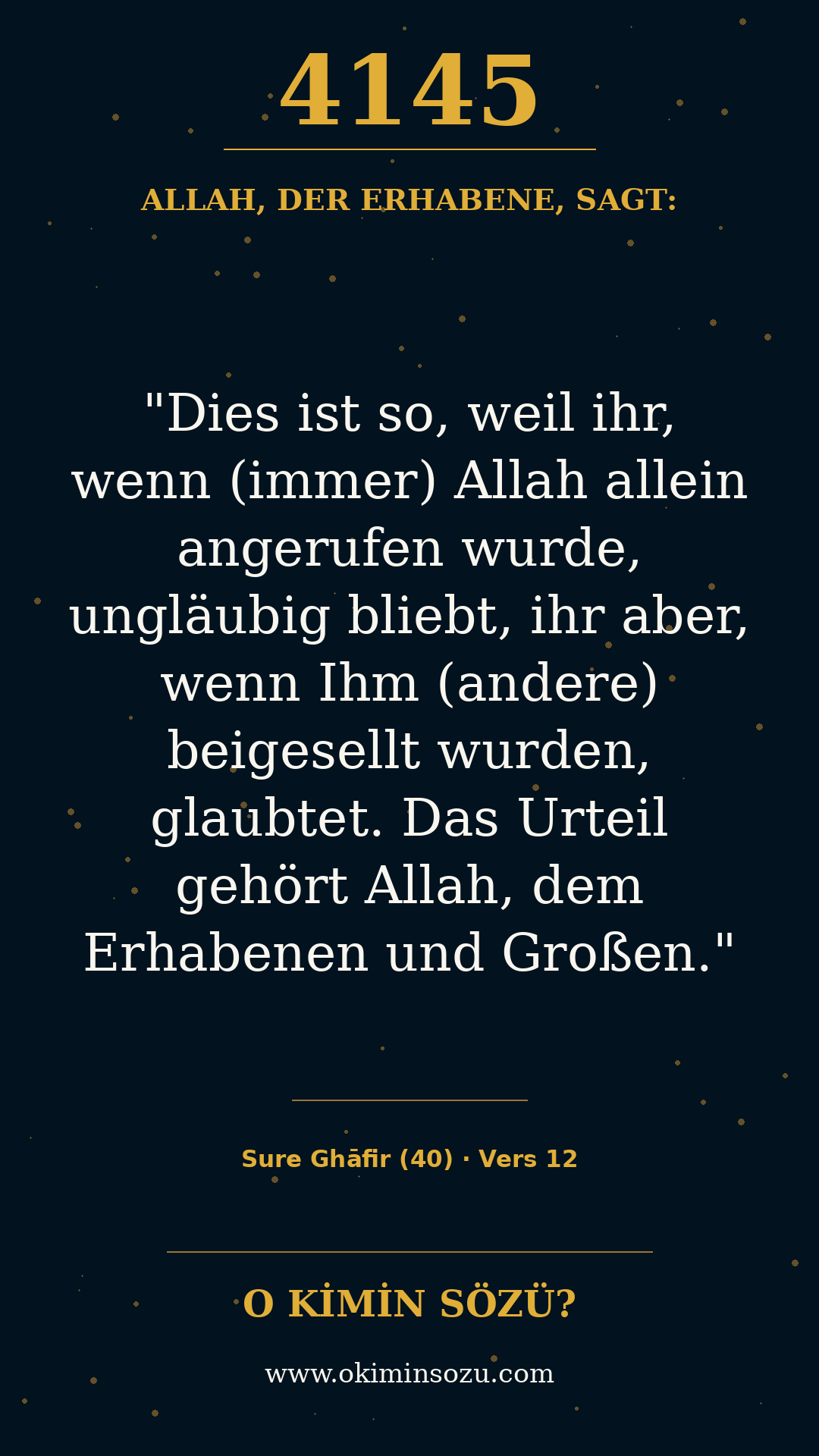 quran 4145 s040 a012