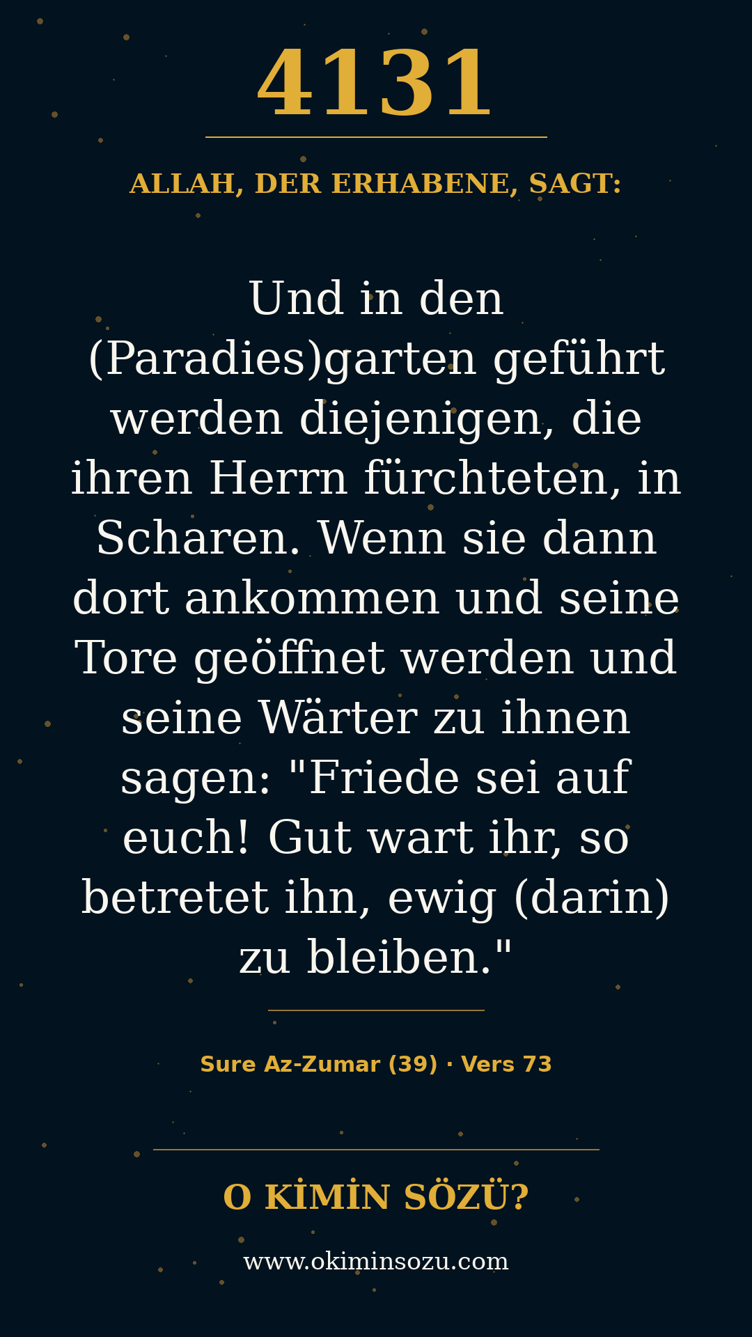 quran 4131 s039 a073