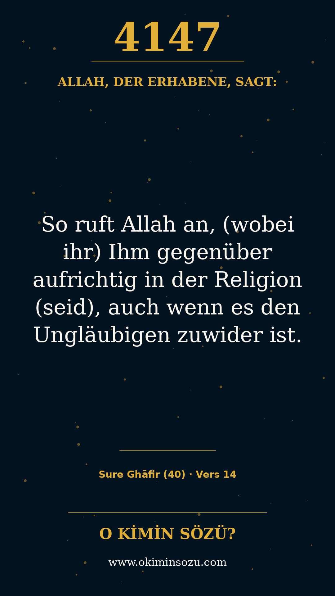 quran 4147 s040 a014
