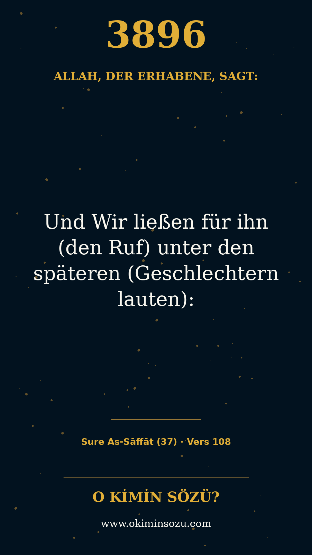 quran 3896 s037 a108