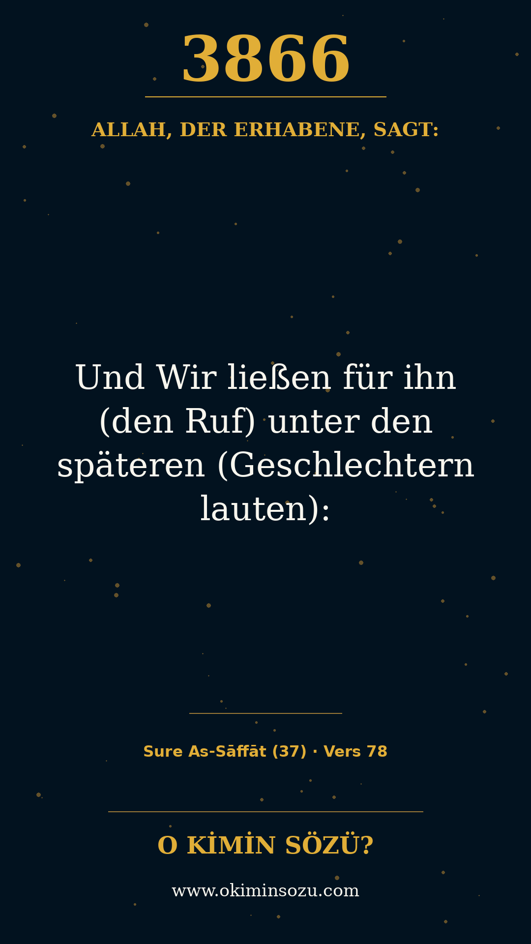 quran 3866 s037 a078