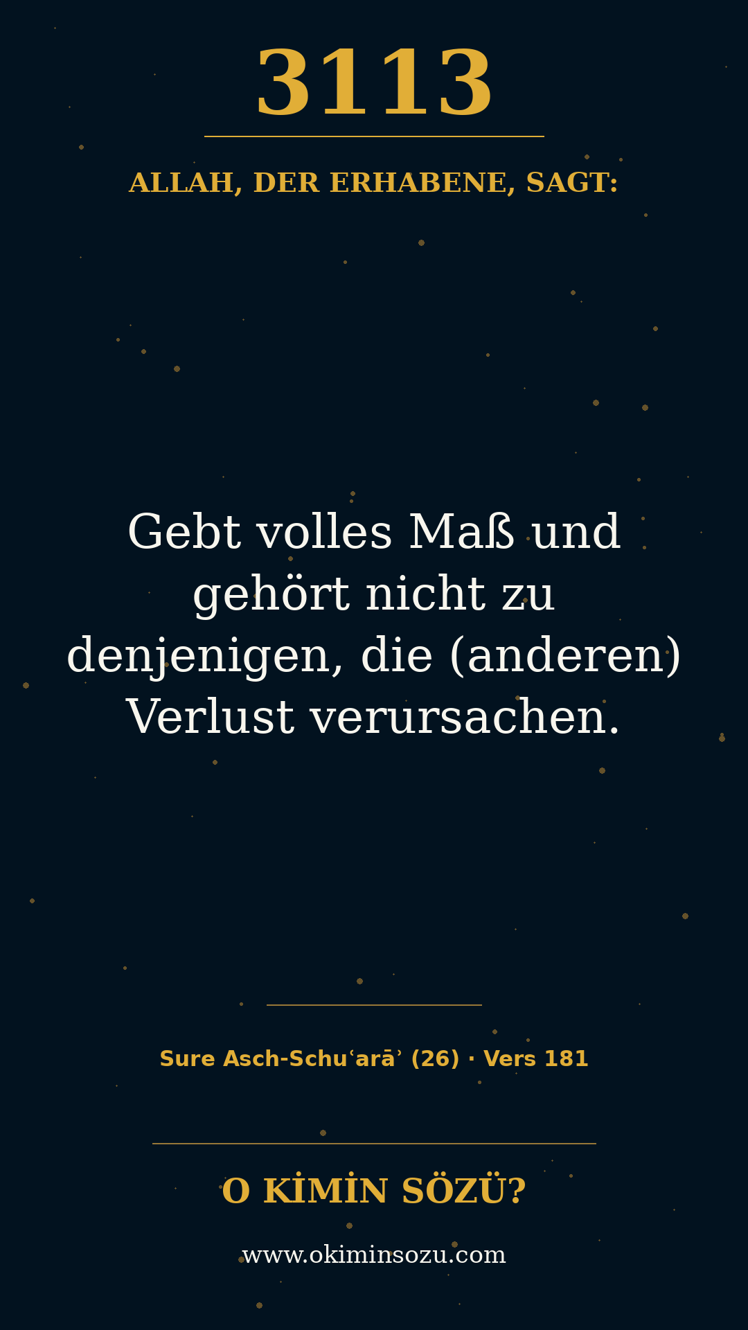 quran 3113 s026 a181