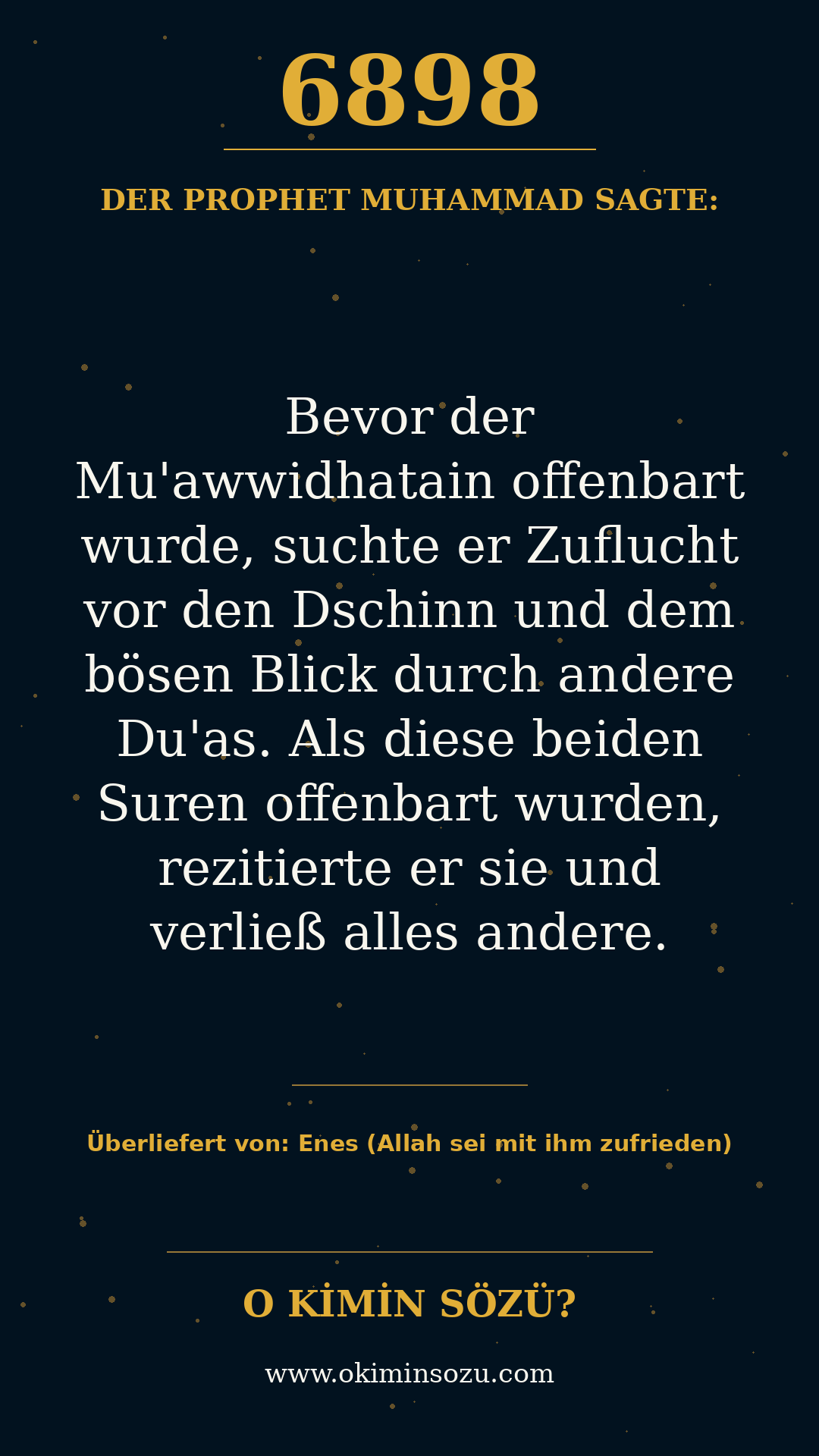 hadith 6898