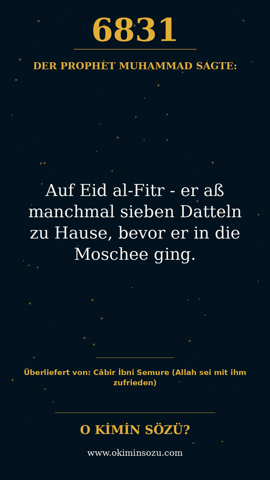 hadith 6831