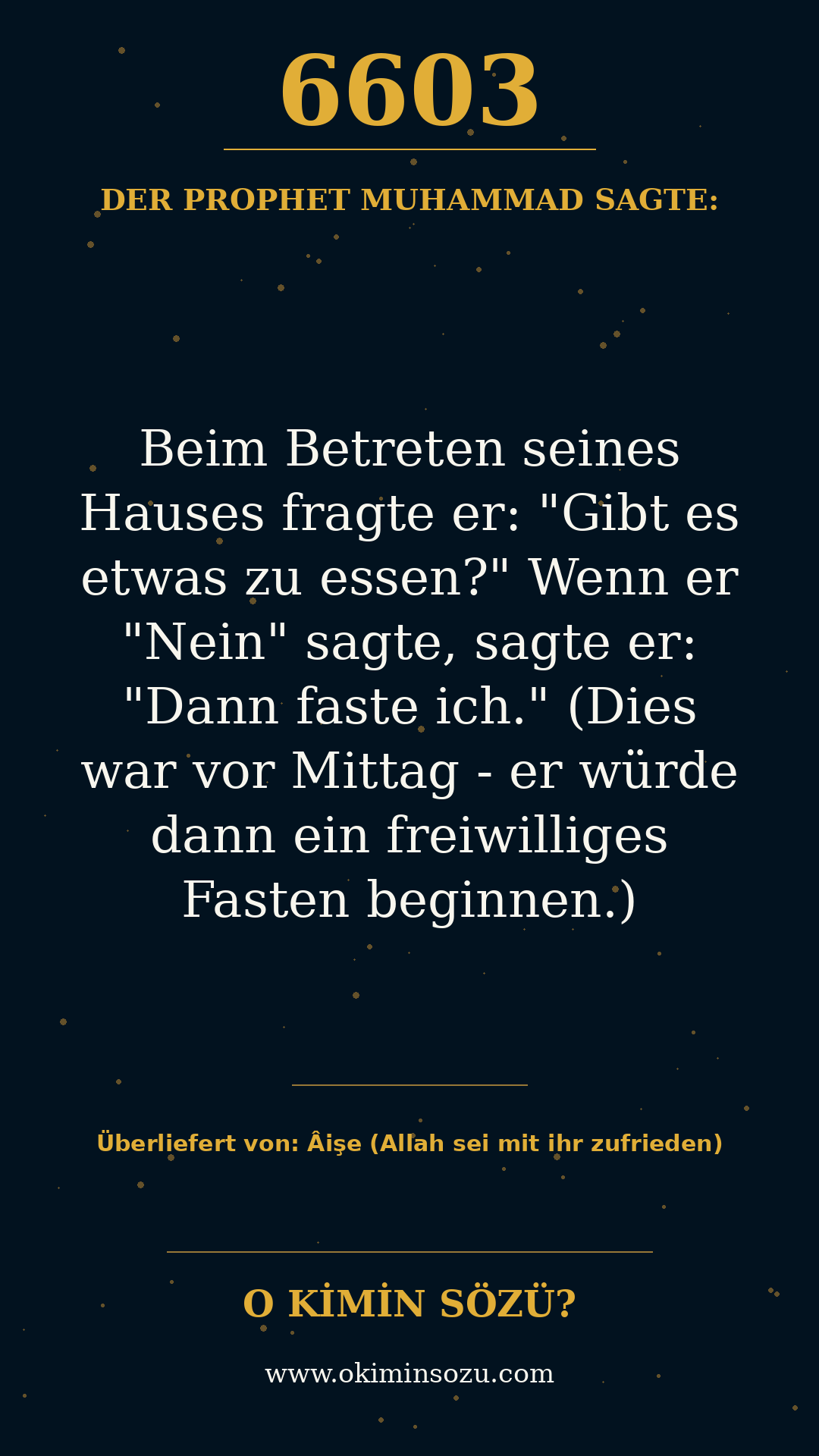 hadith 6603