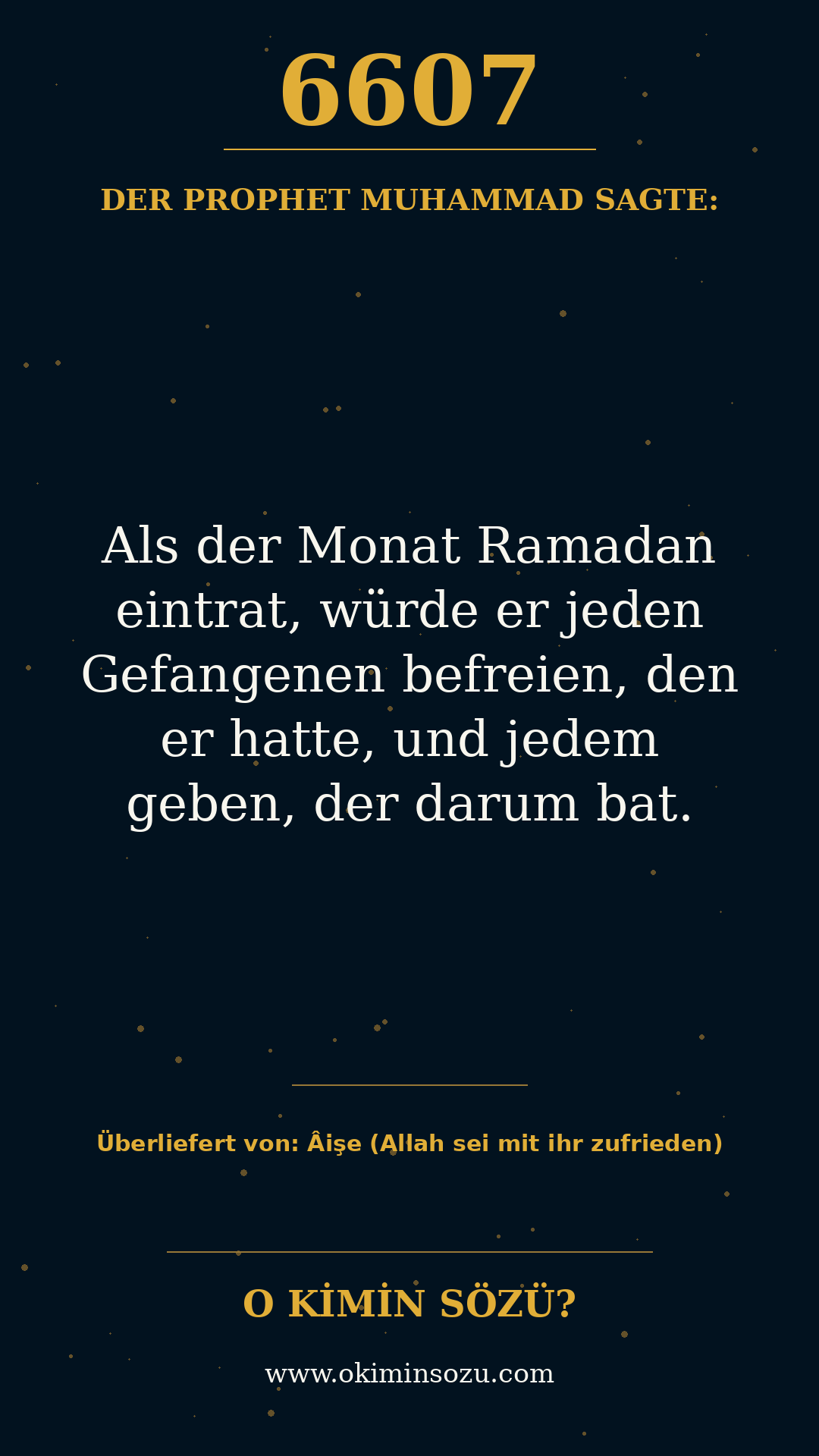 hadith 6607