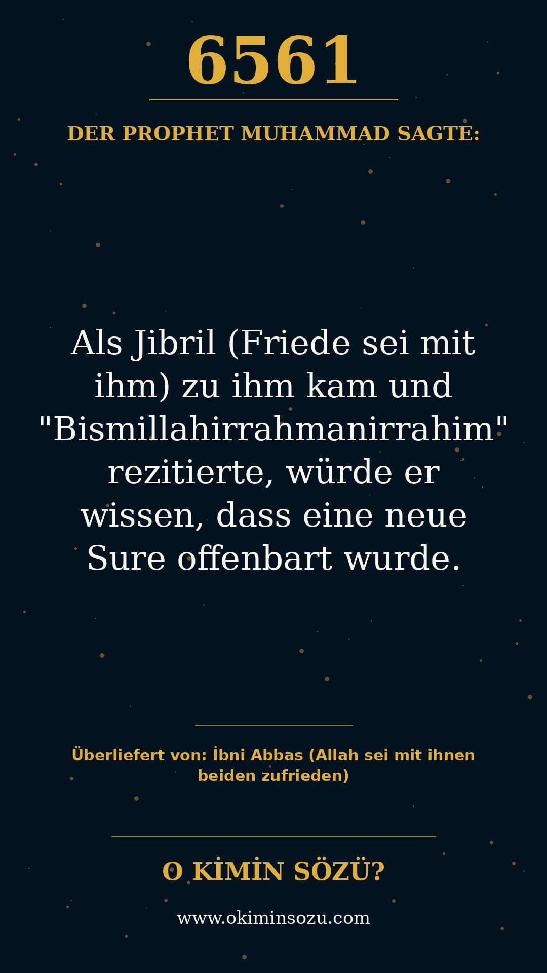 hadith 6561