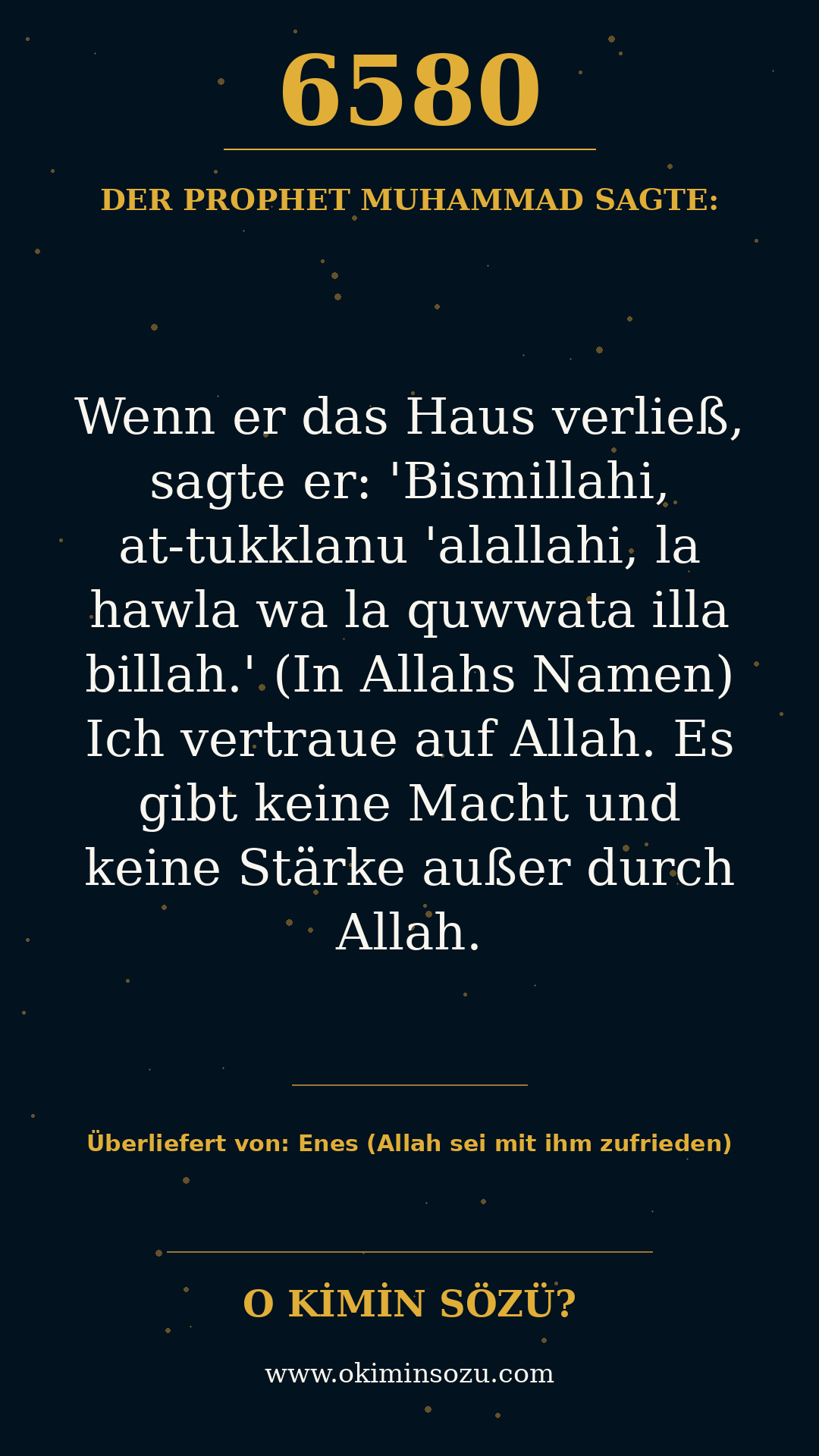 hadith 6580