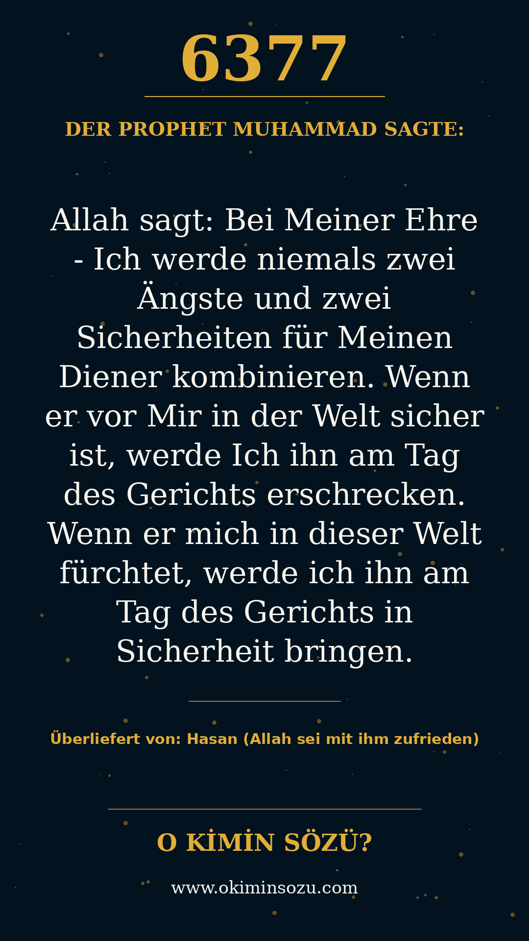 hadith 6377
