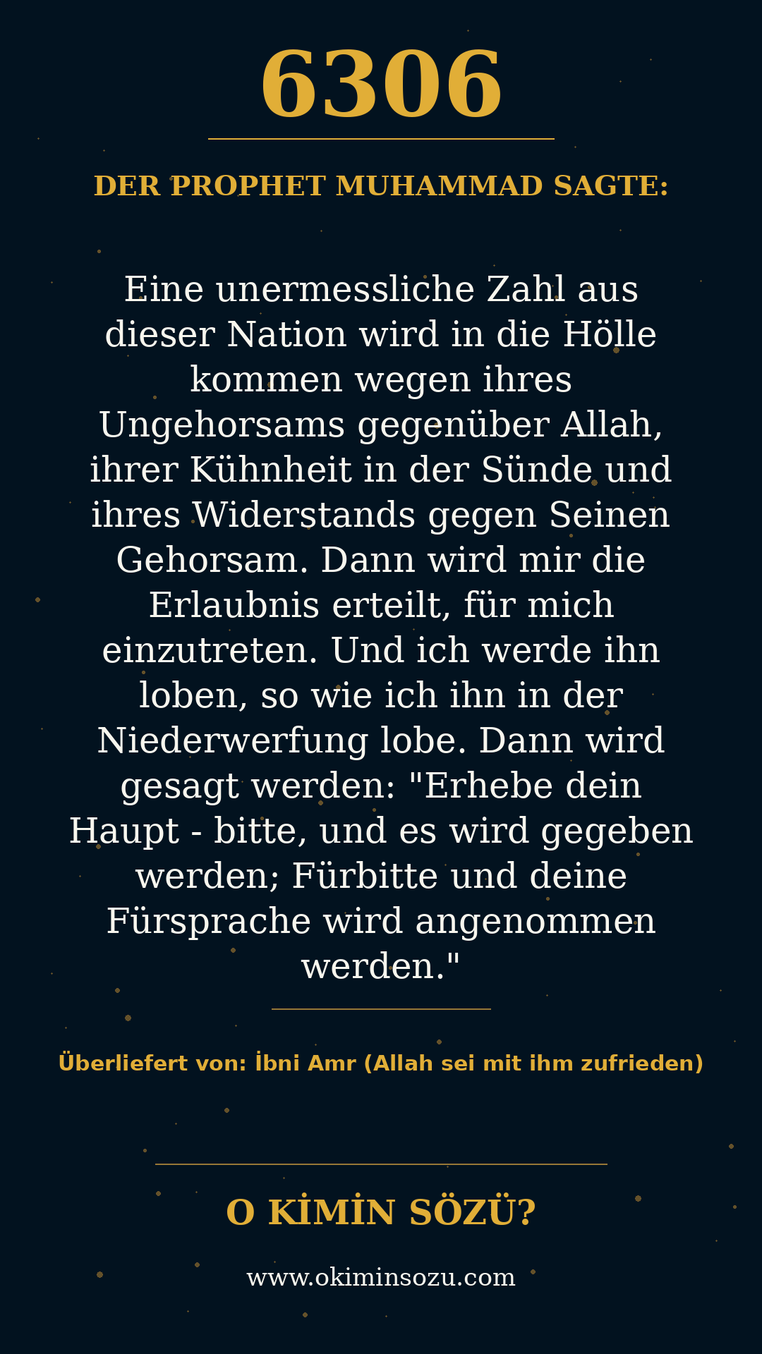 hadith 6306