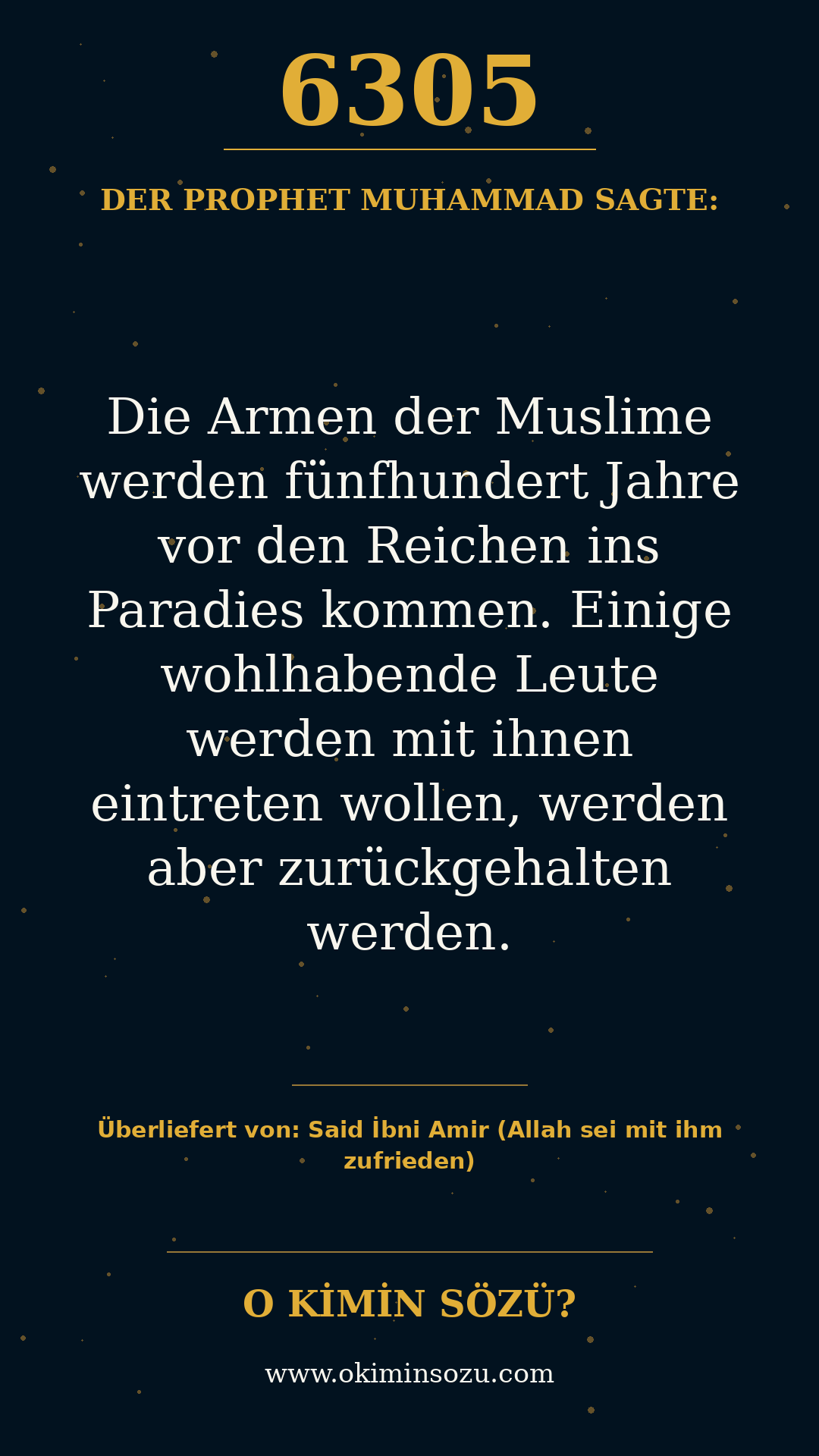 hadith 6305