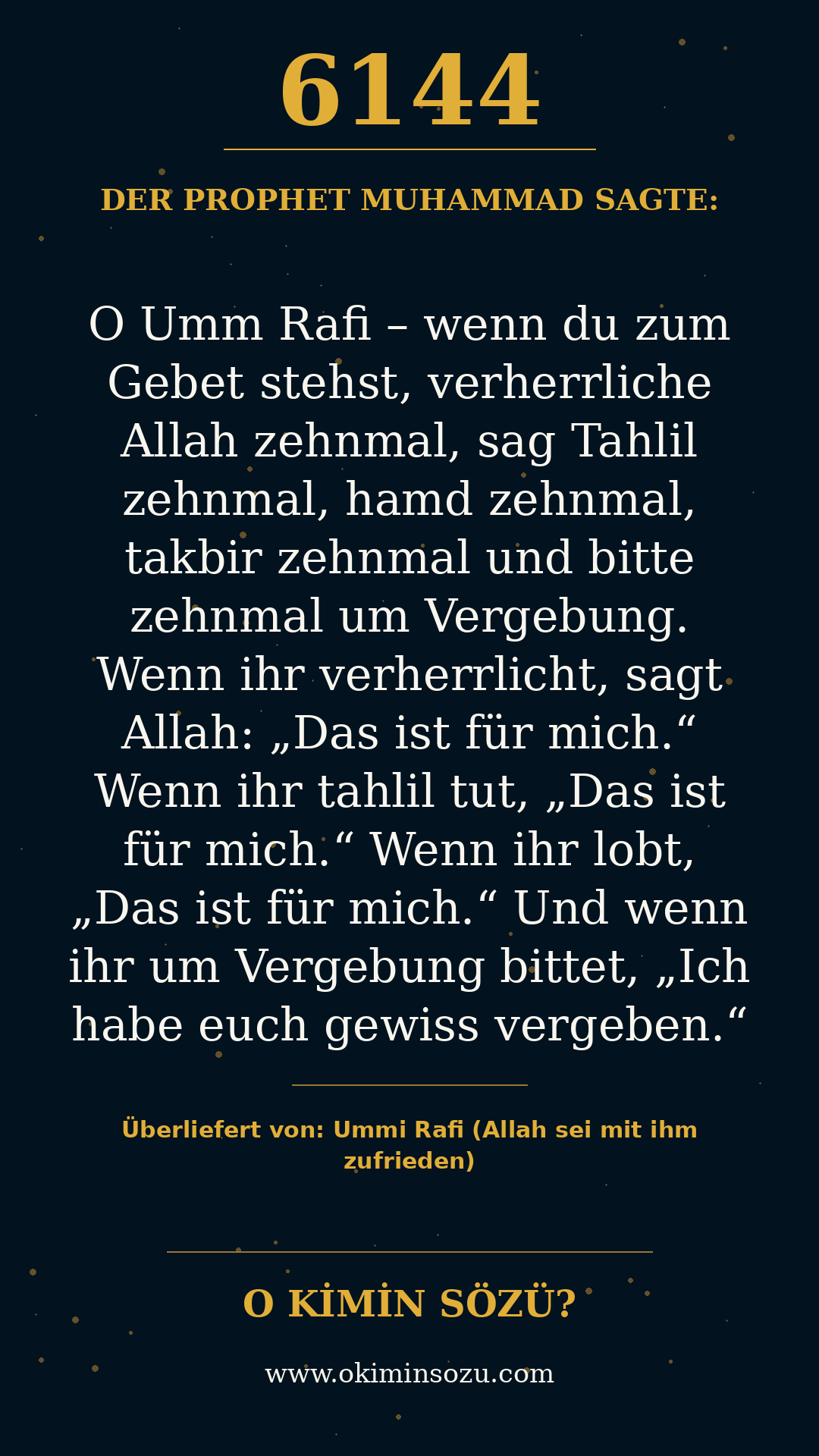 hadith 6144