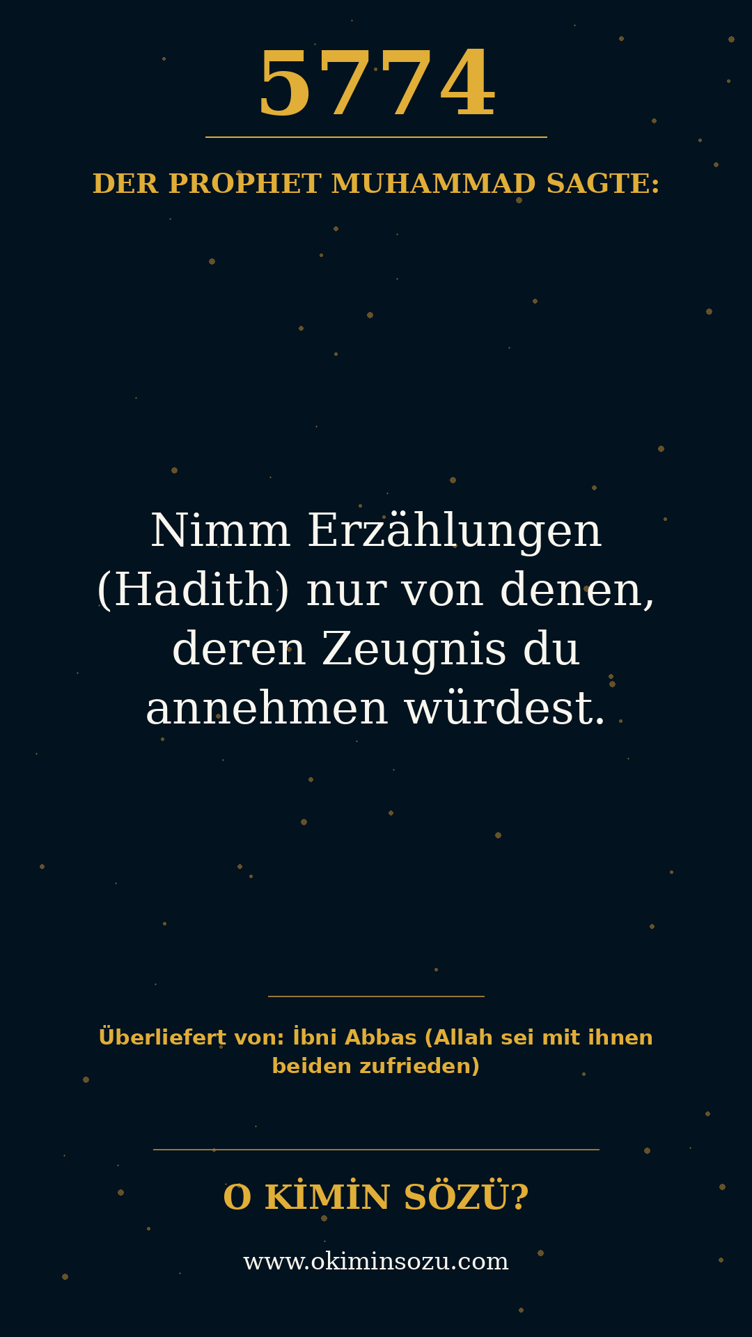 hadith 5774