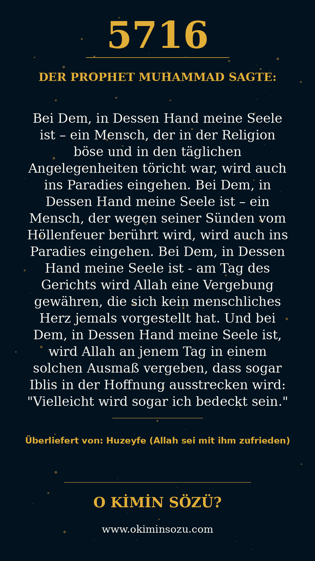 hadith 5716