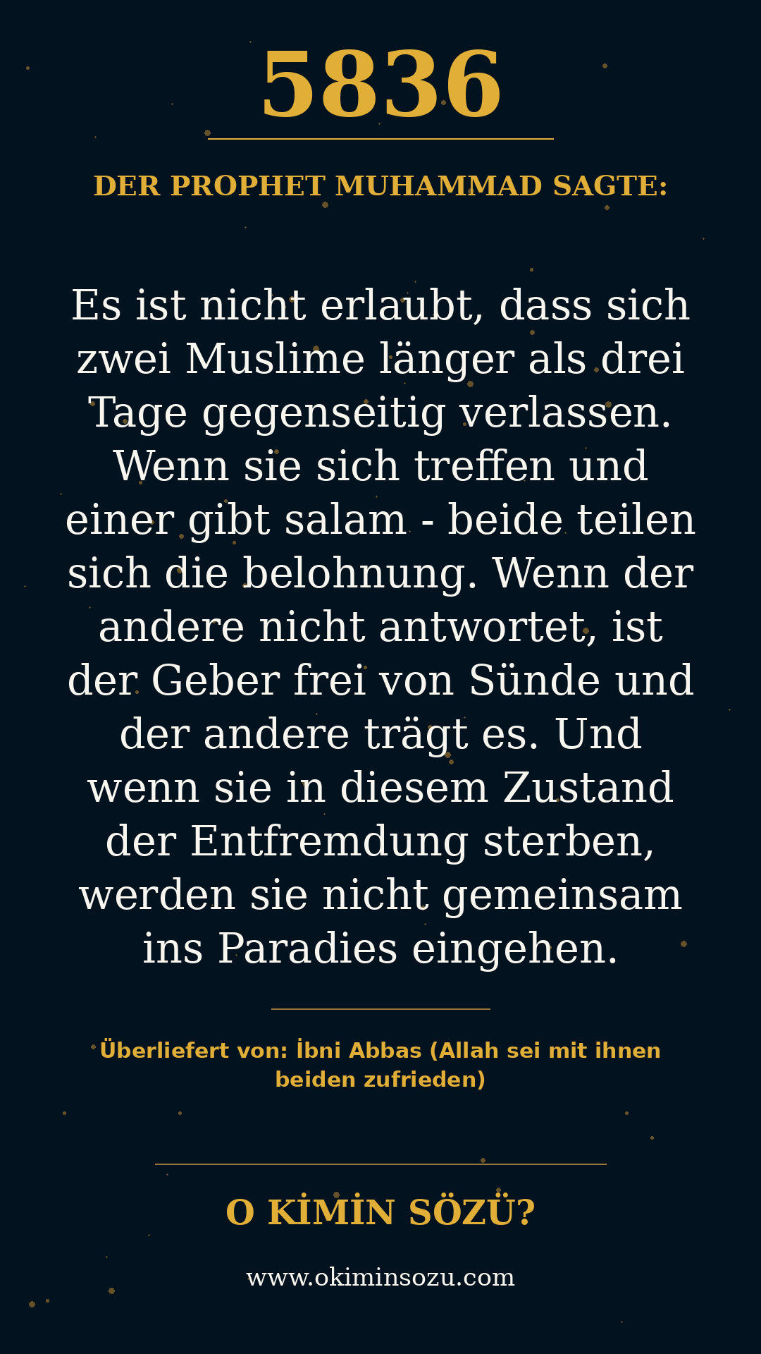 hadith 5836