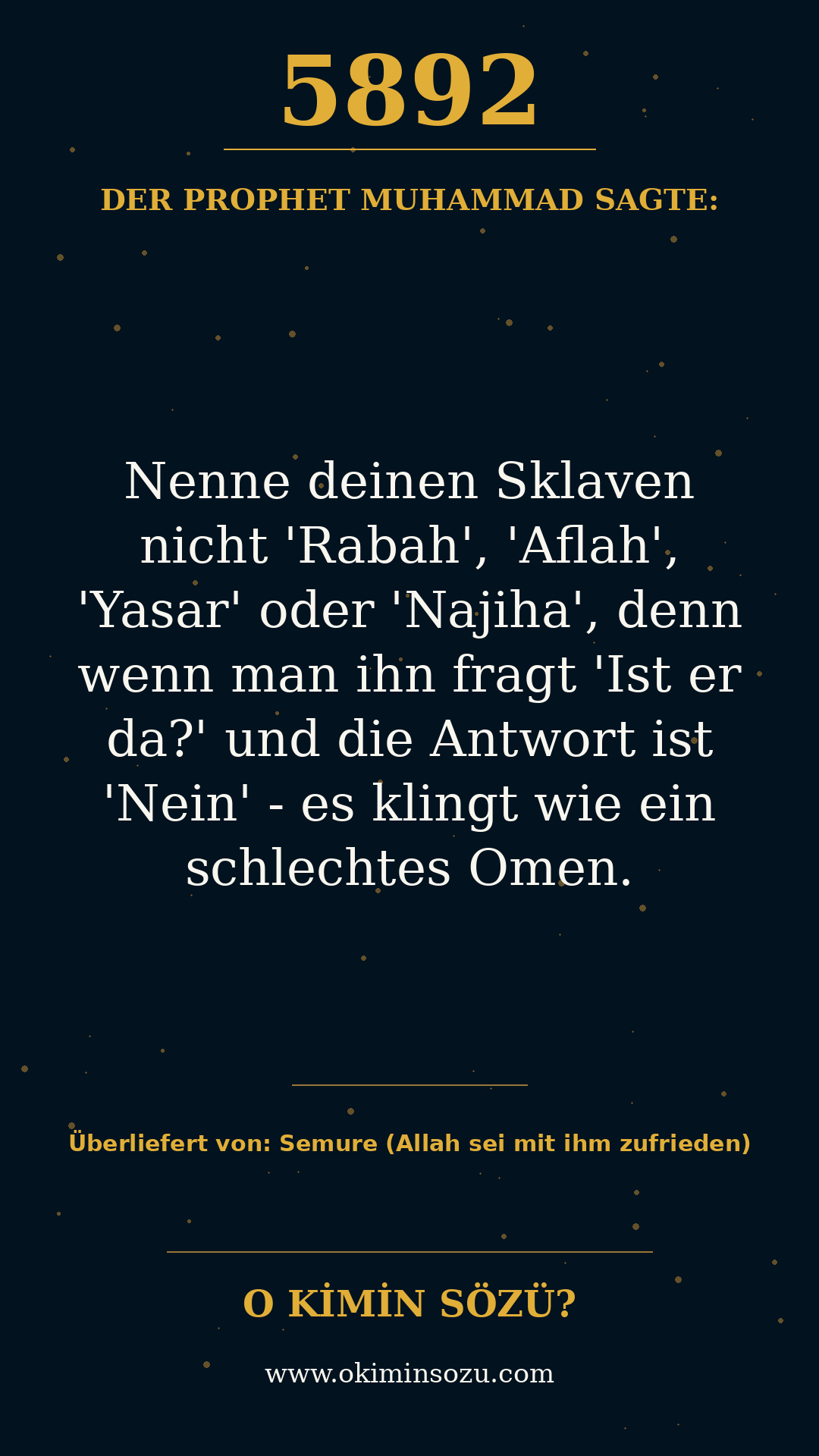 hadith 5892