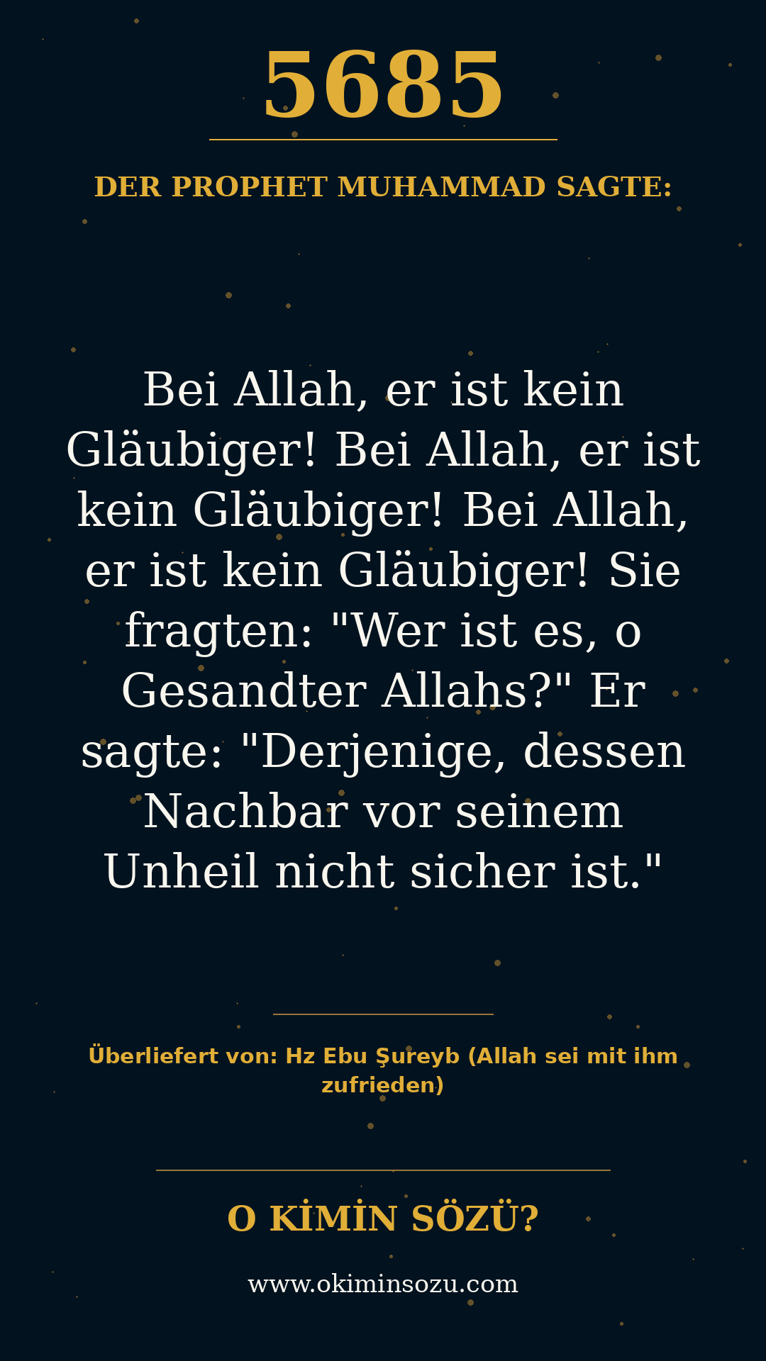 hadith 5685