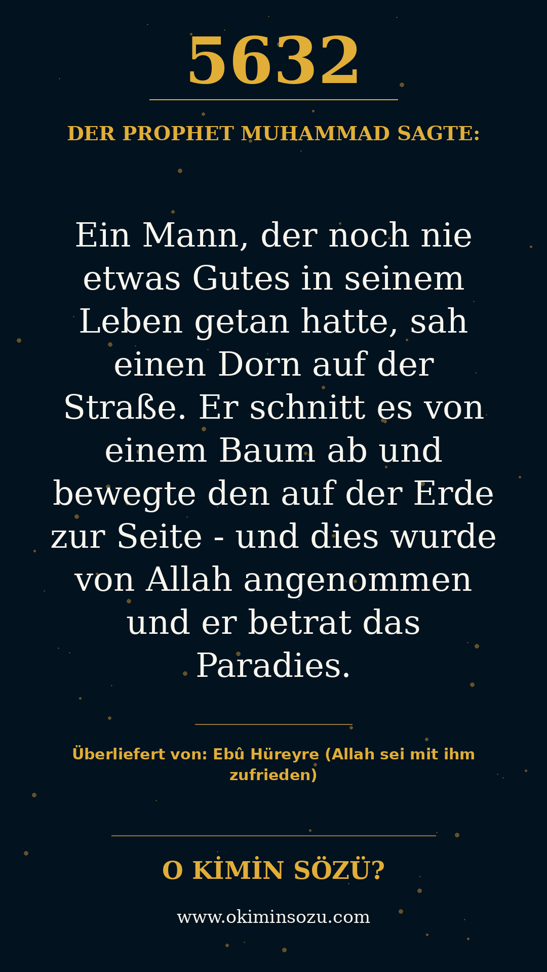 hadith 5632