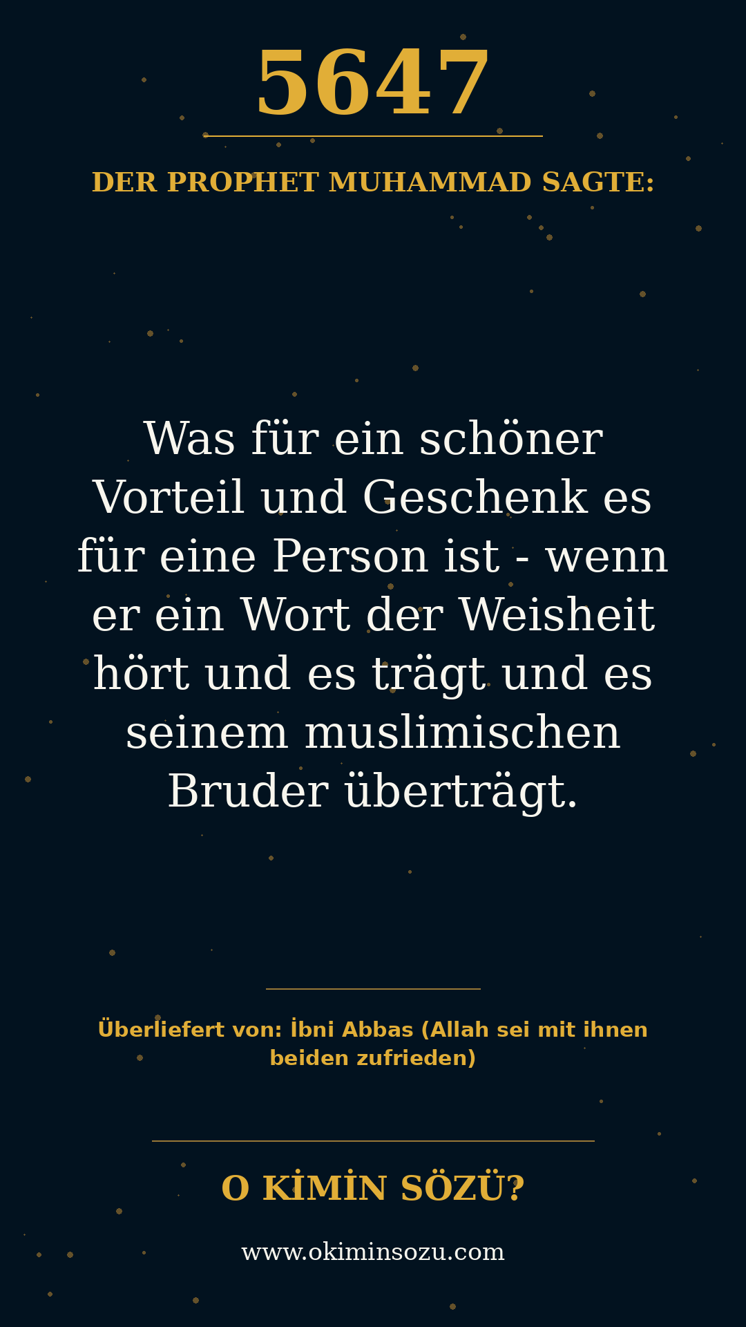hadith 5647