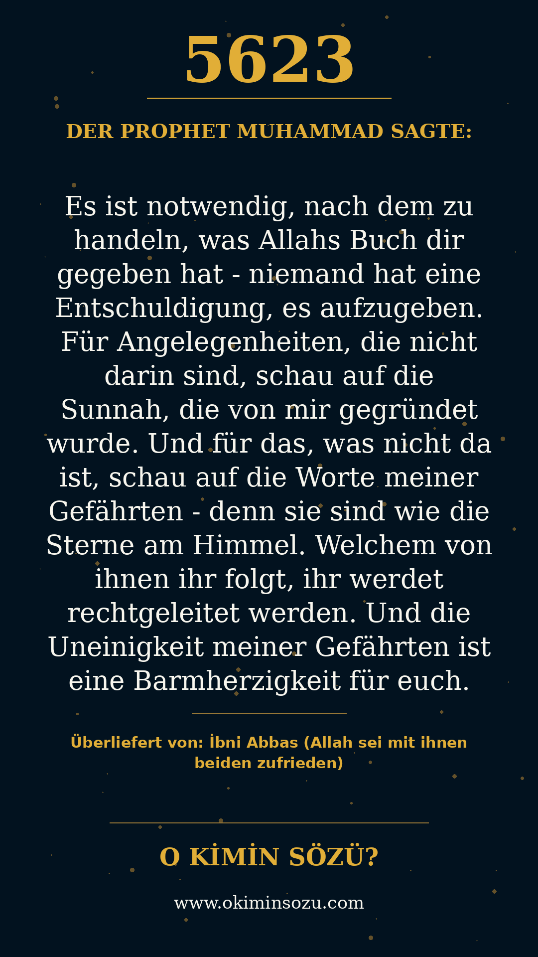 hadith 5623