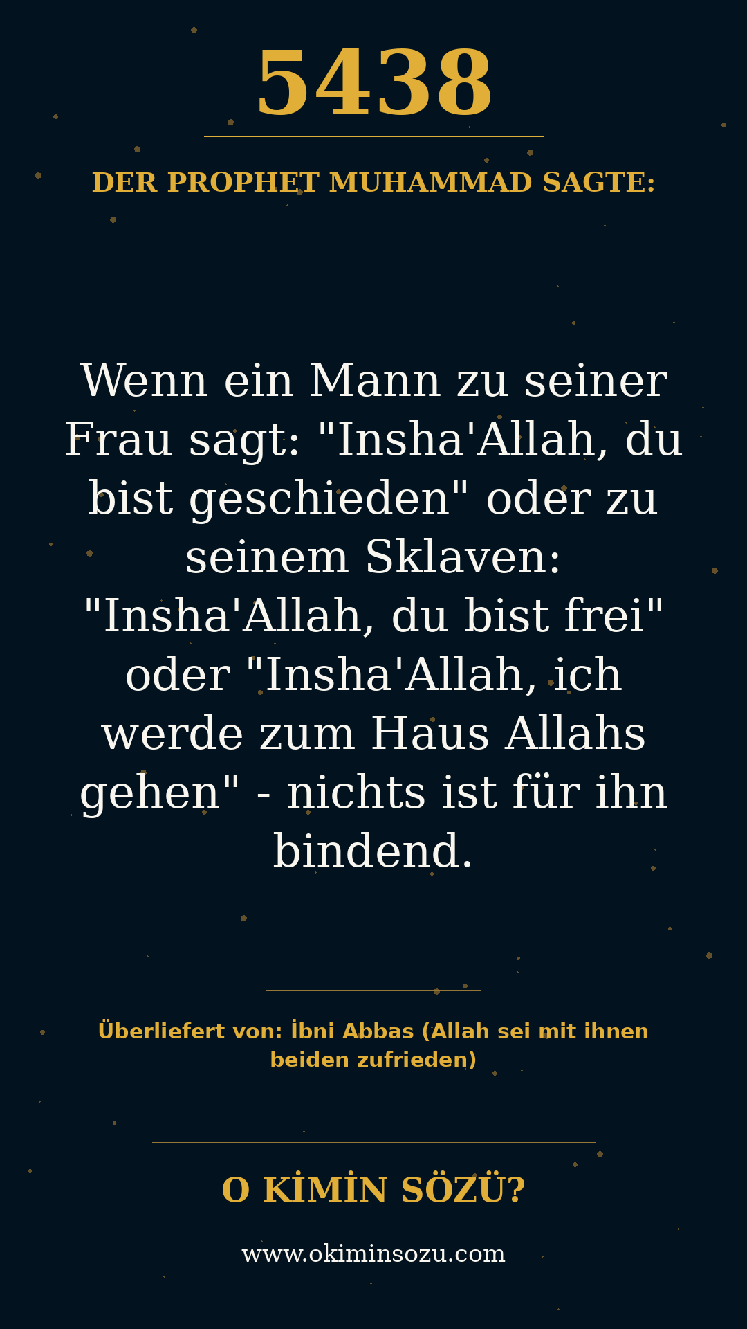 hadith 5438