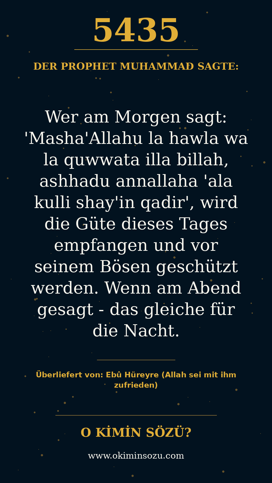 hadith 5435
