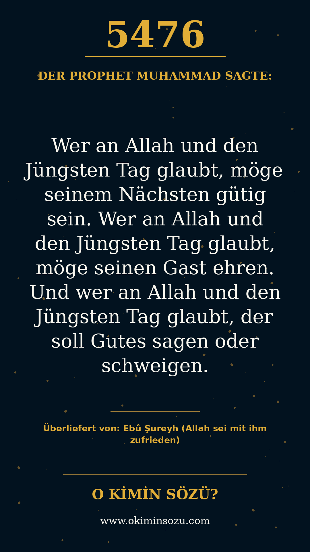 hadith 5476