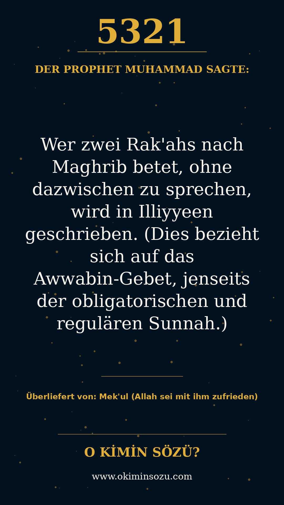 hadith 5321
