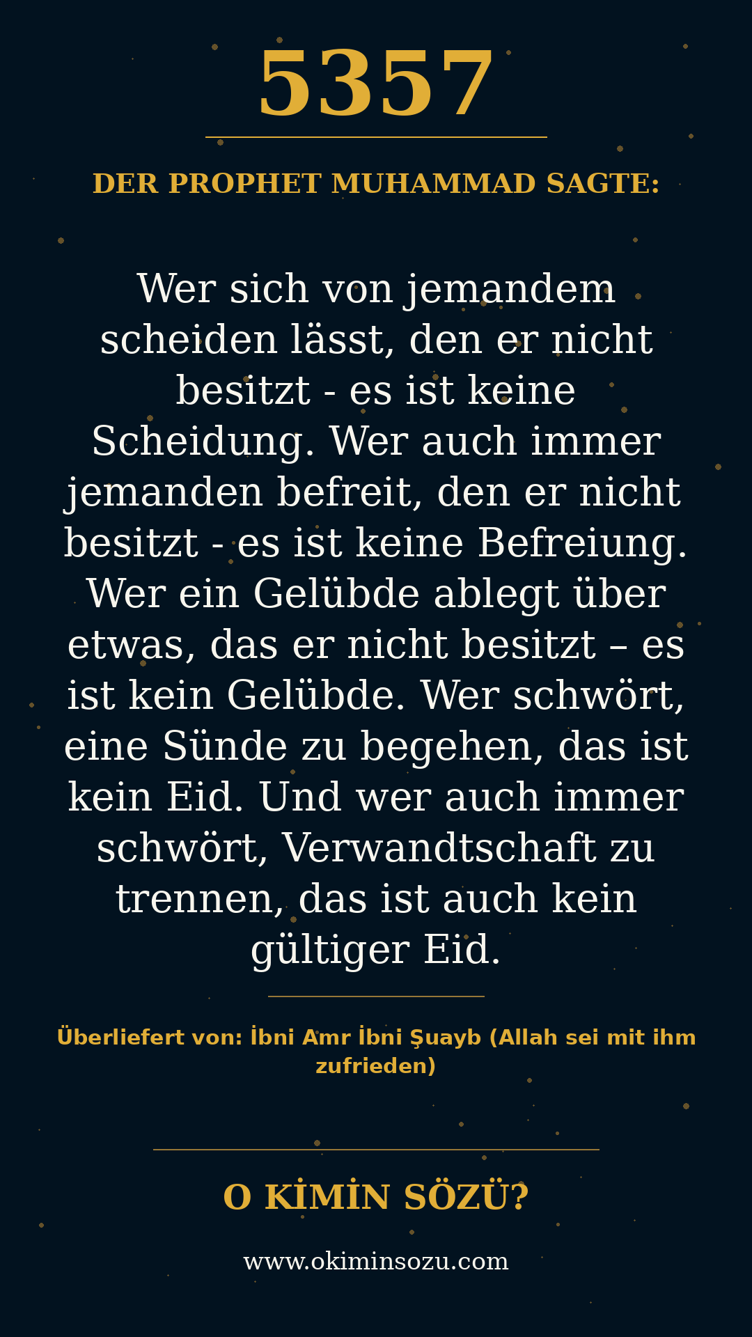 hadith 5357
