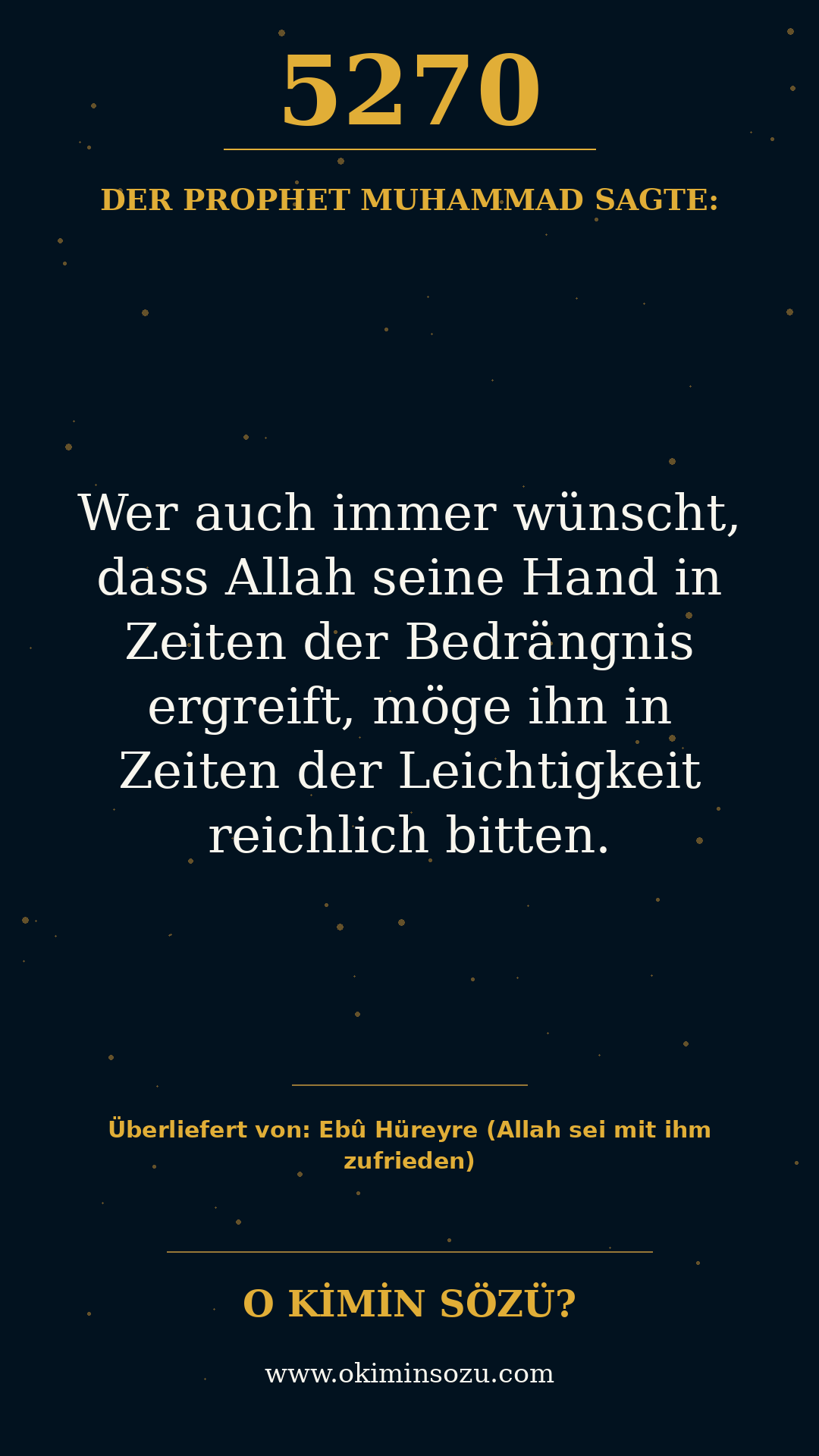 hadith 5270