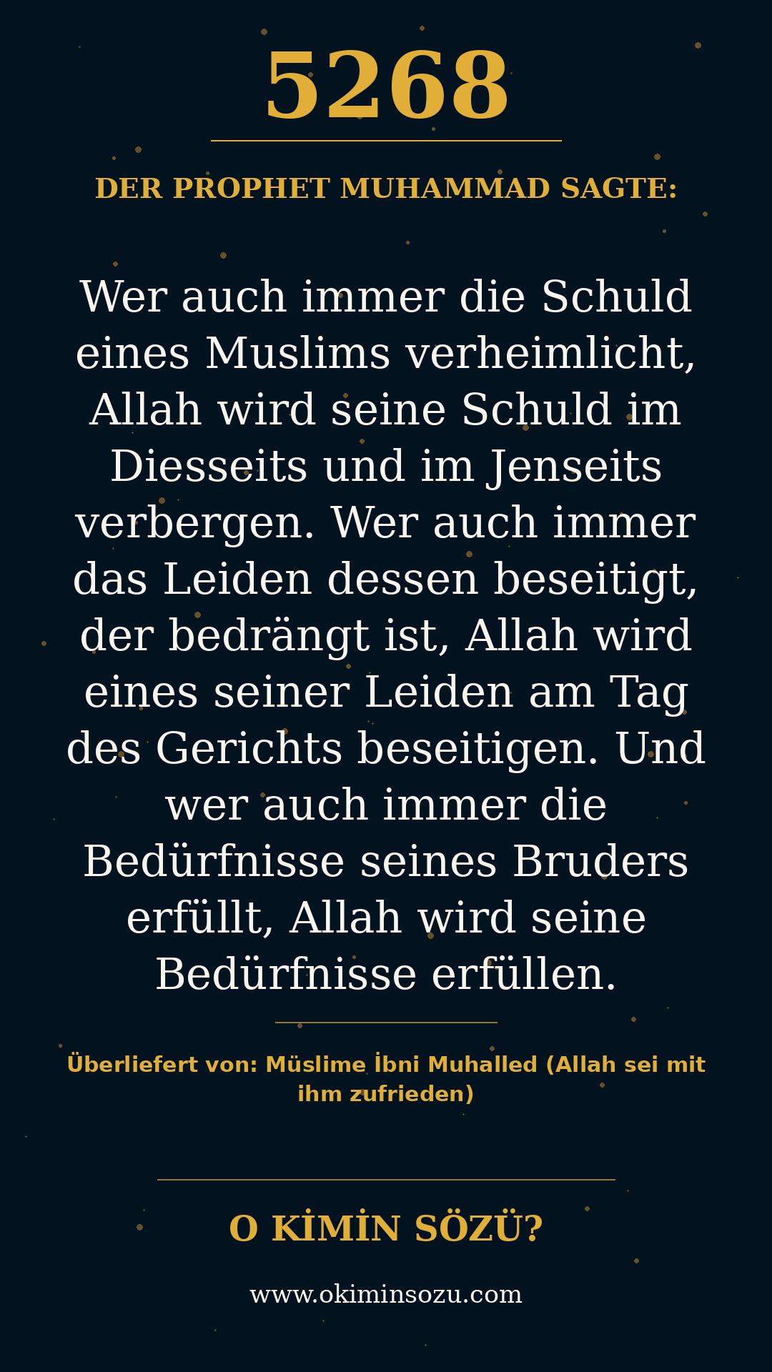 hadith 5268