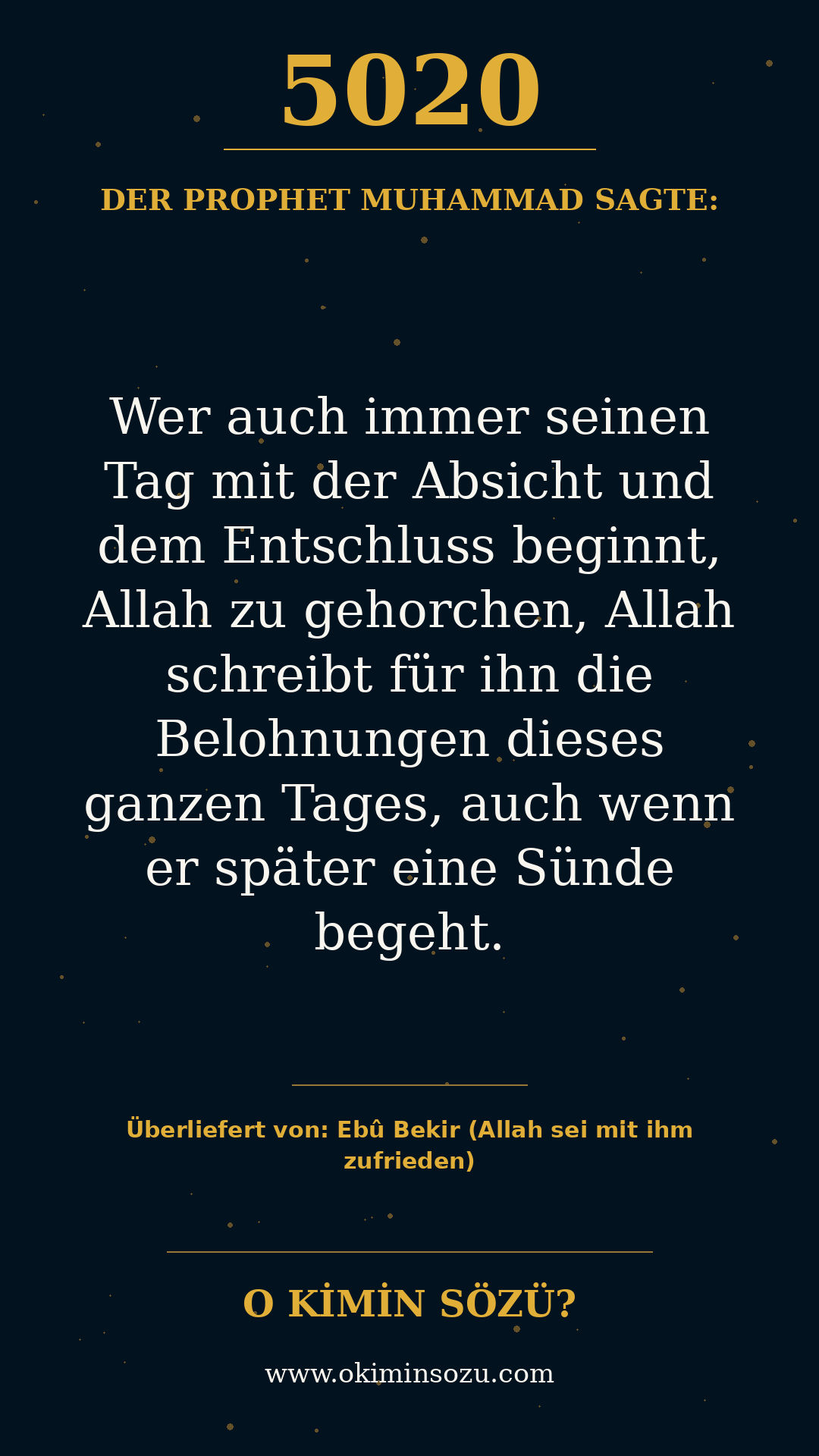 hadith 5020
