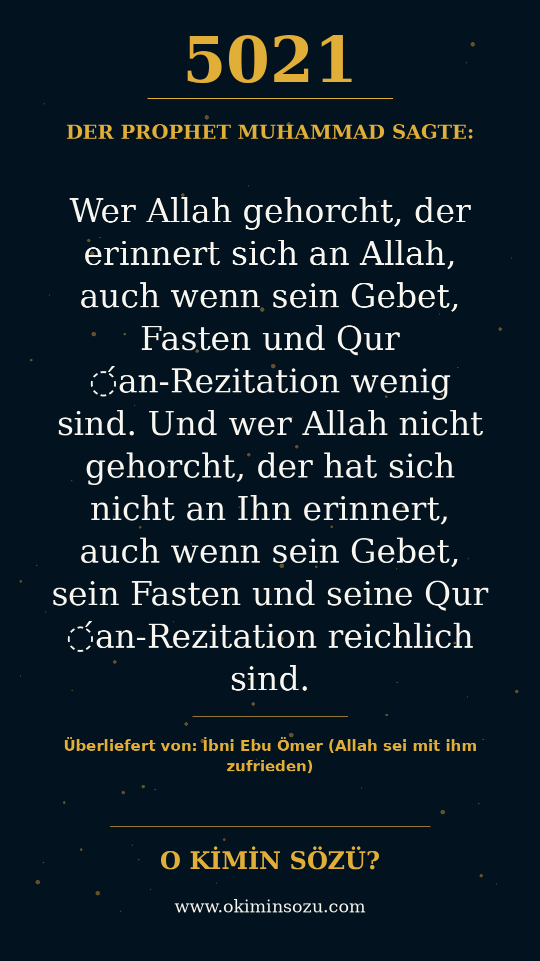 hadith 5021