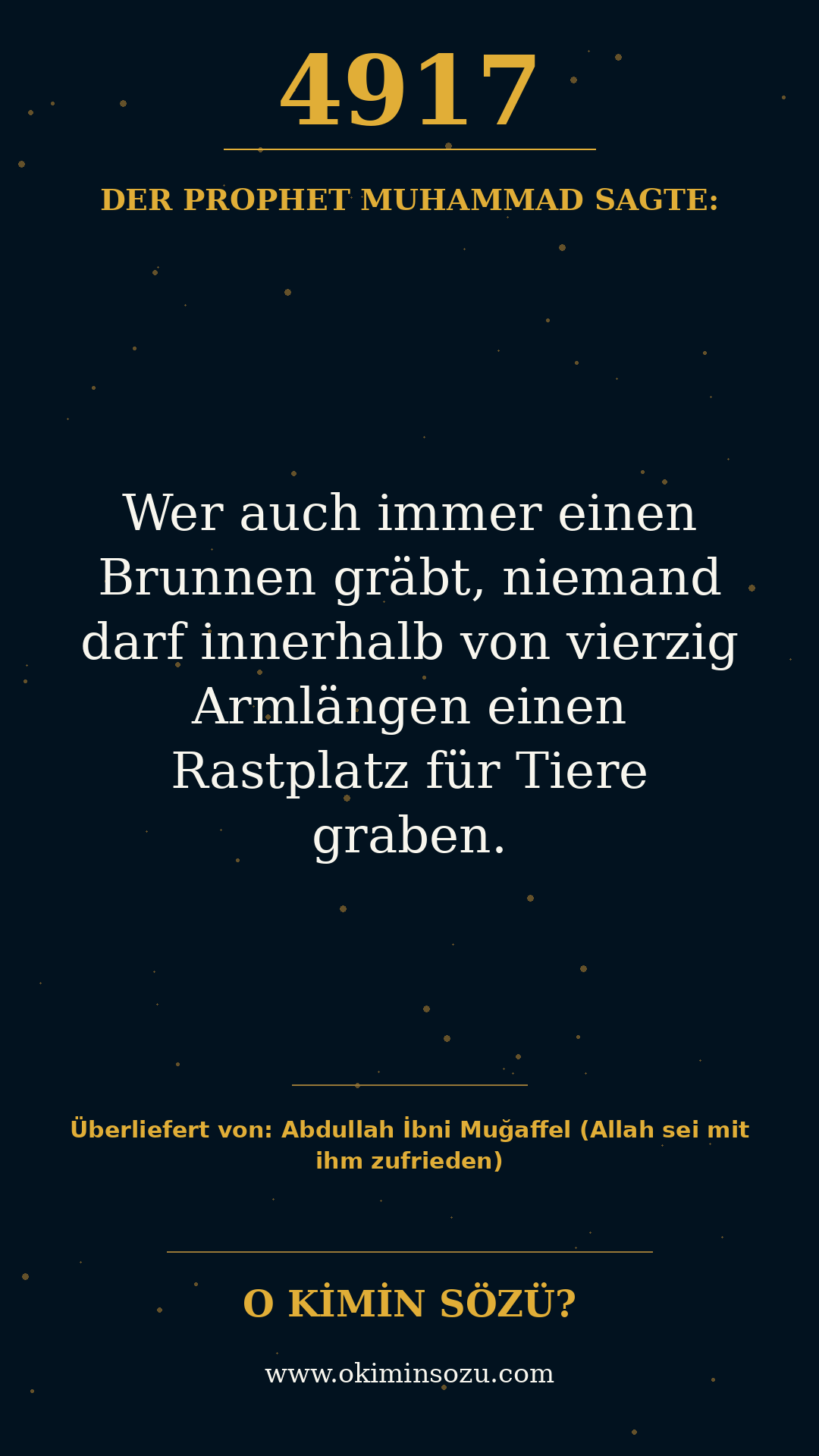 hadith 4917