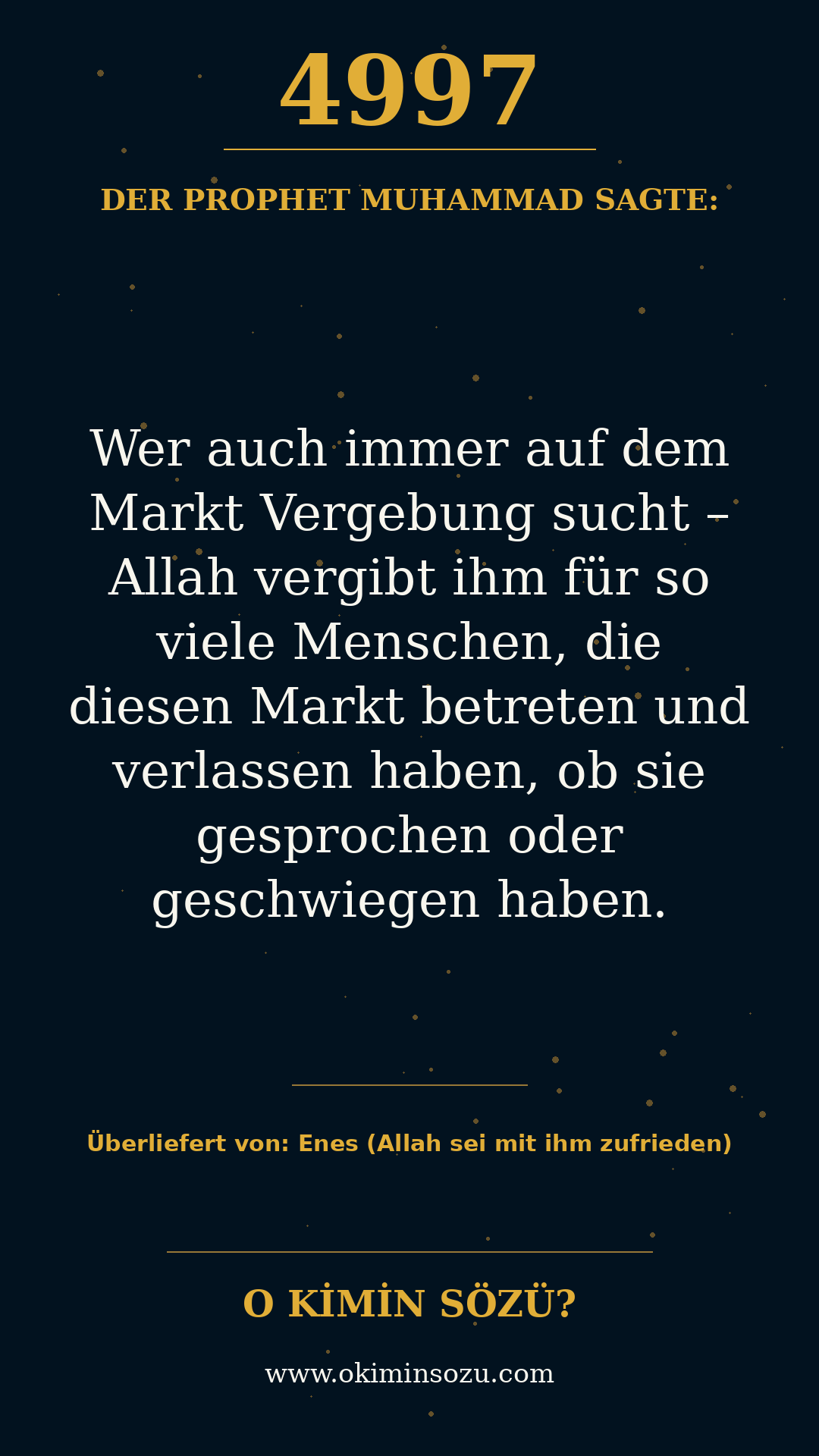 hadith 4997