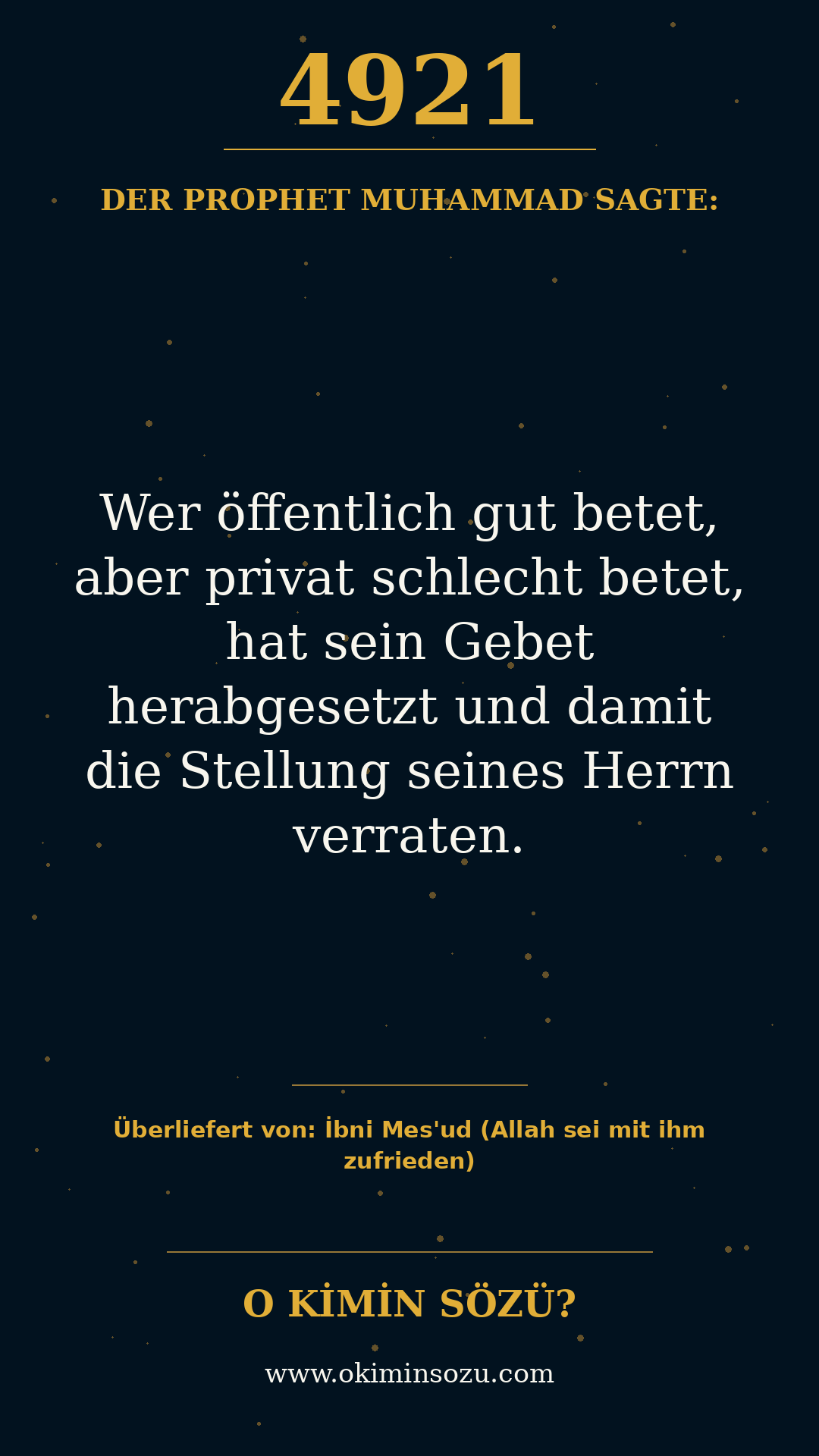 hadith 4921
