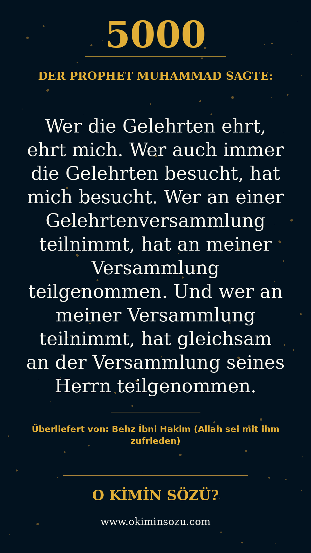 hadith 5000