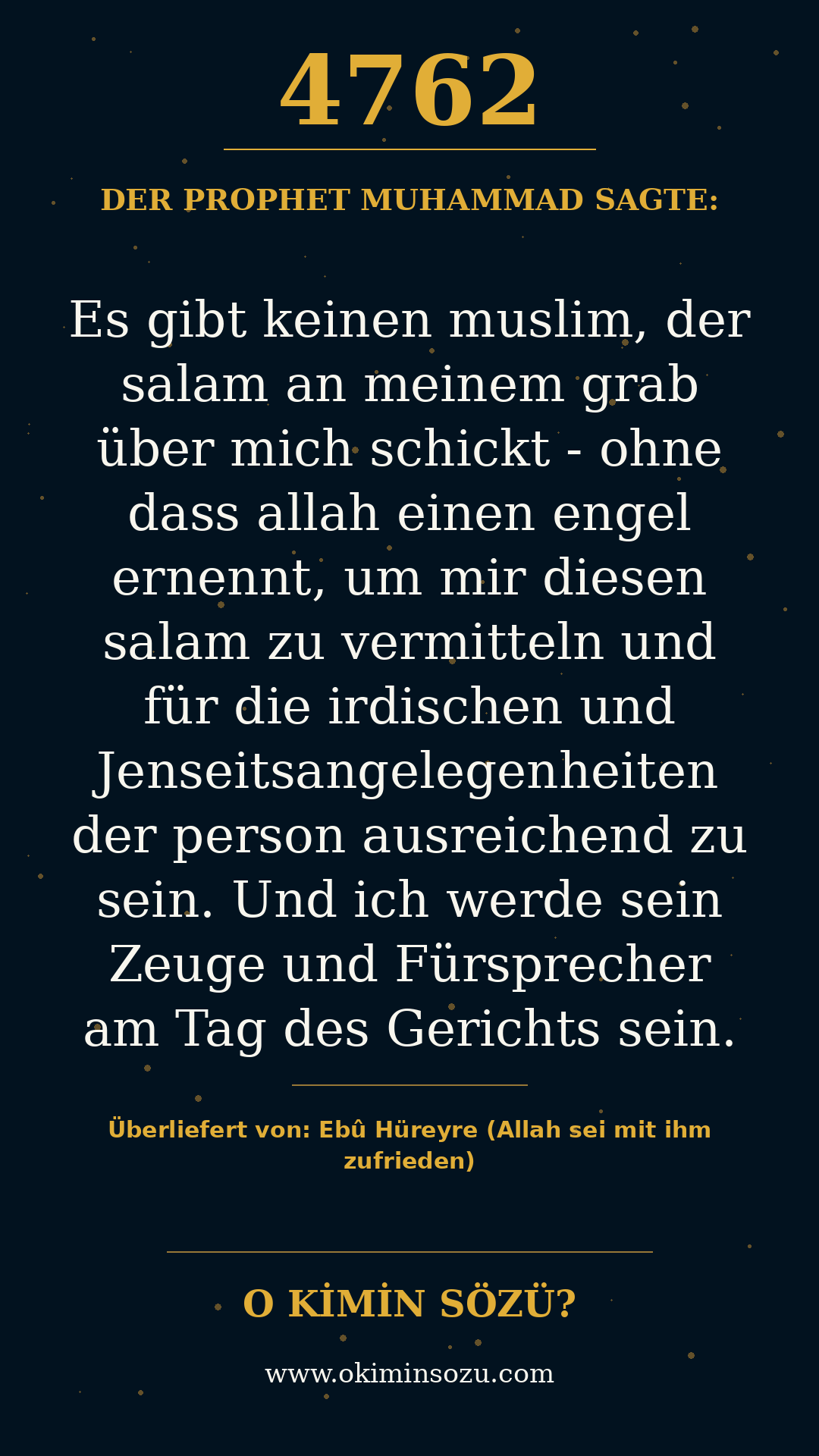 hadith 4762