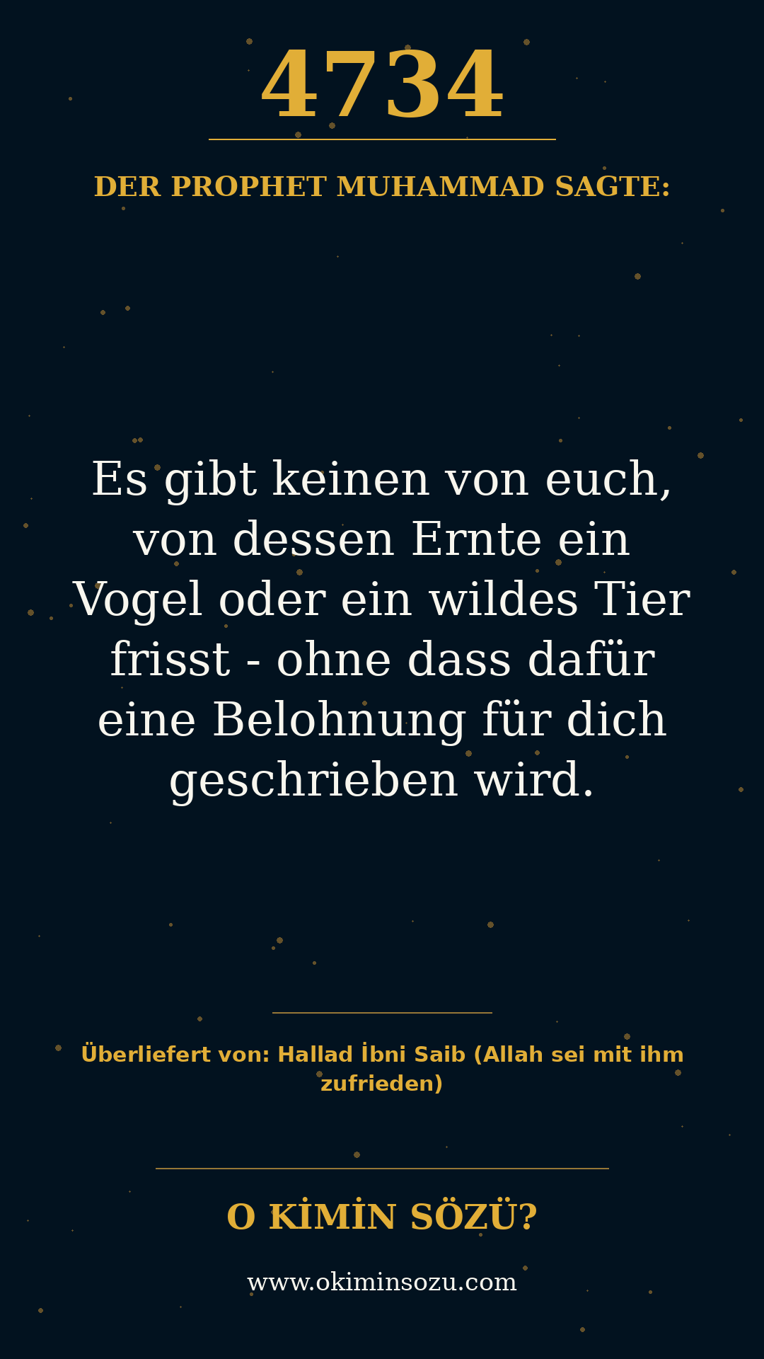 hadith 4734