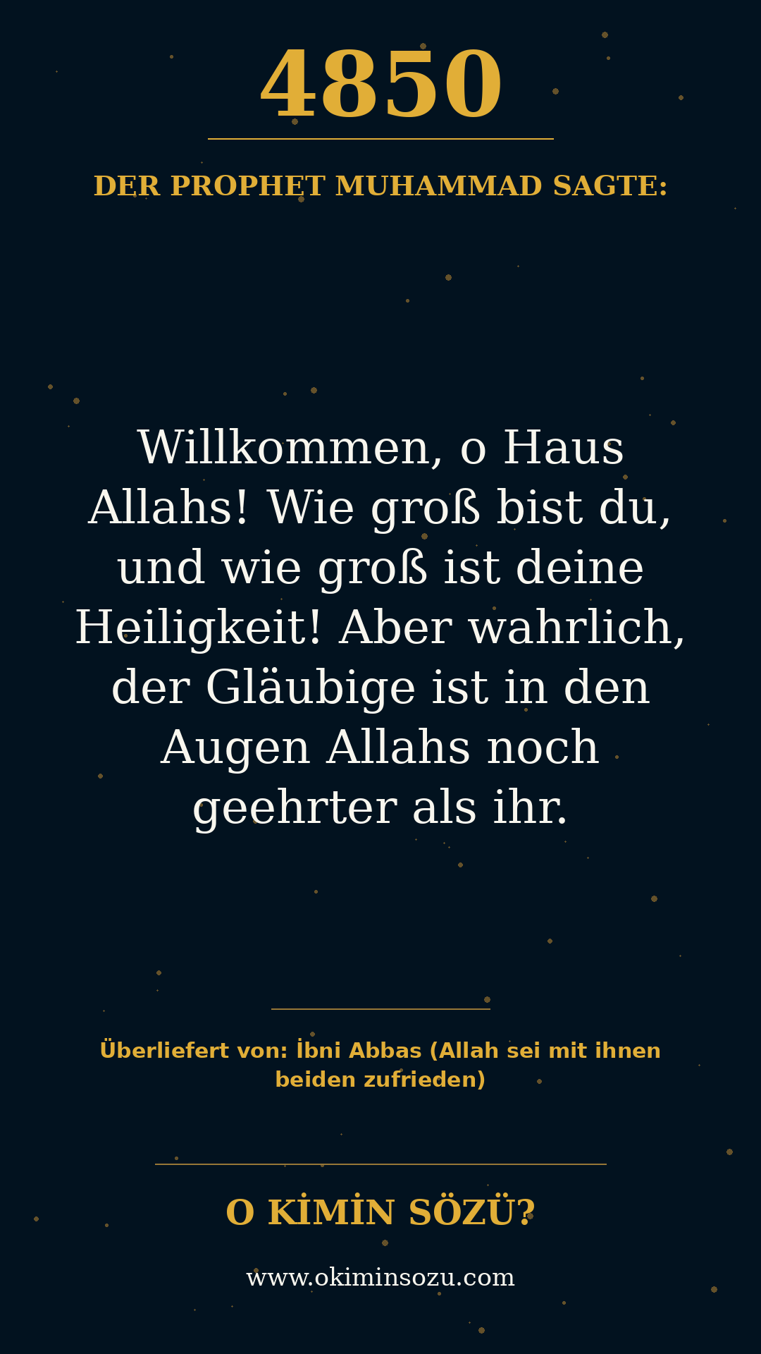 hadith 4850
