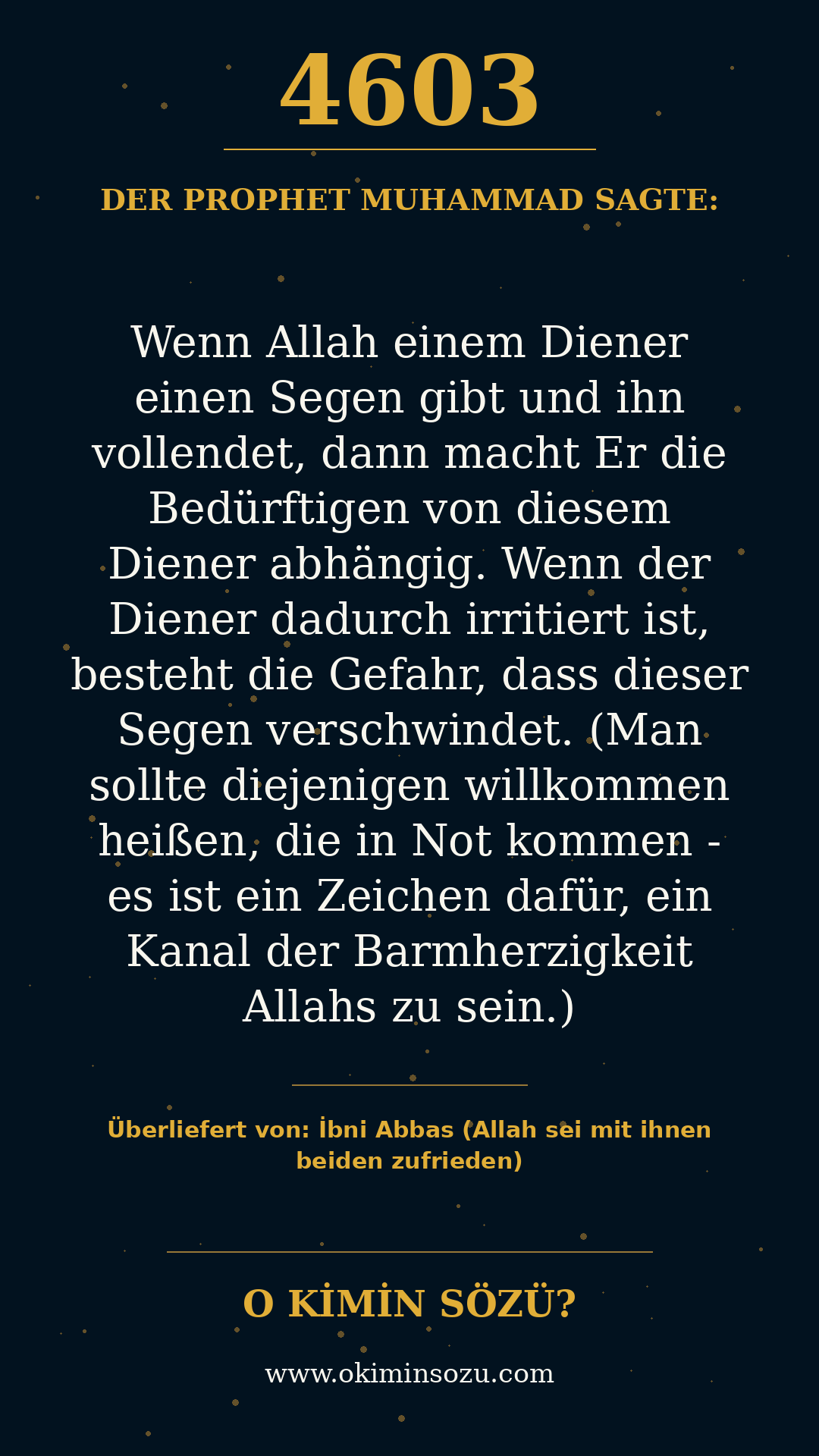 hadith 4603