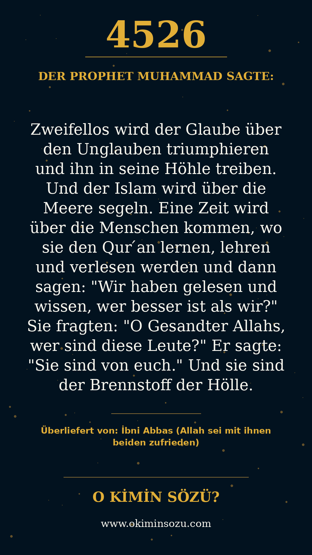 hadith 4526