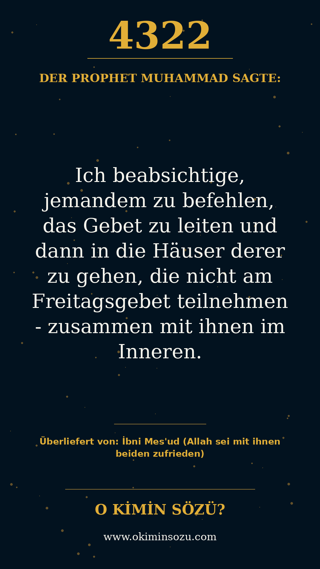 hadith 4322