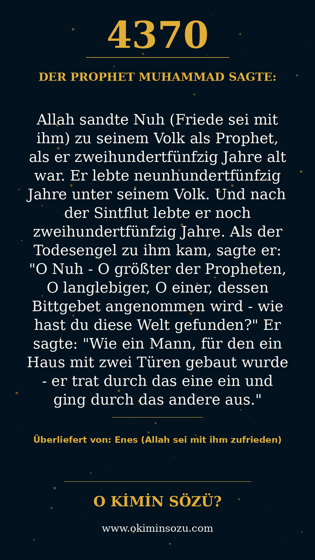 hadith 4370